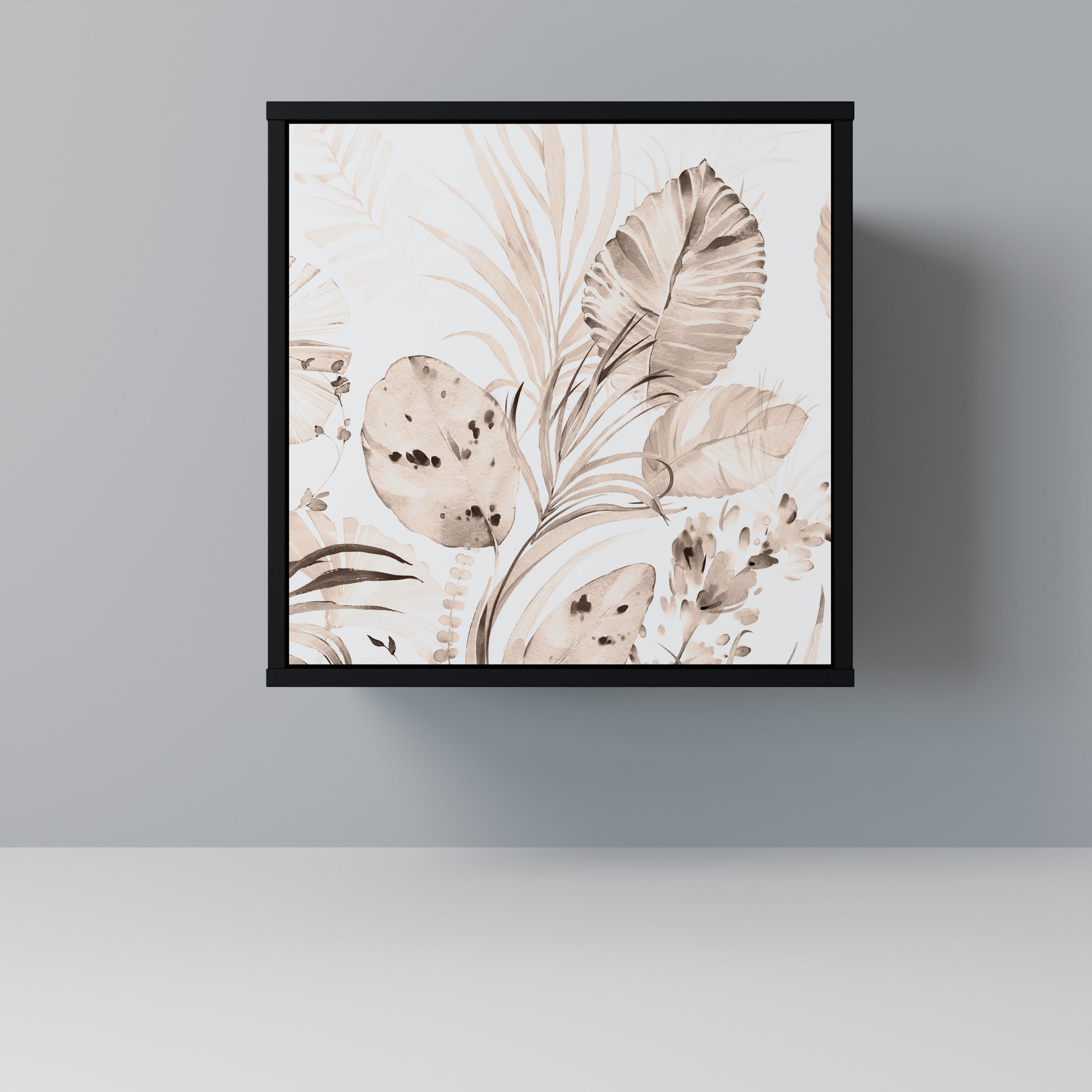 WILD TENDERNESS Sideboard mit 1 Tür in Schwarz