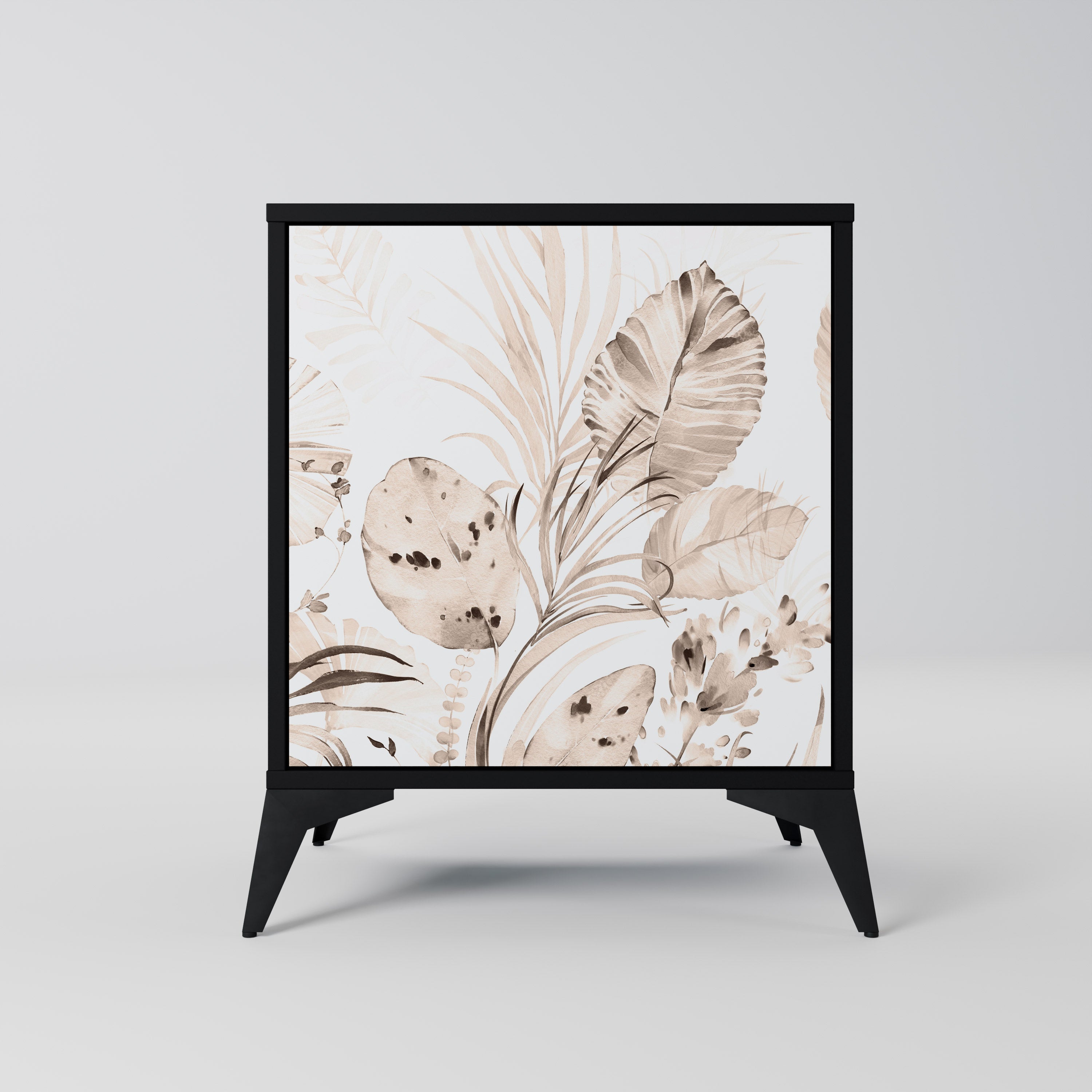 WILD TENDERNESS Sideboard mit 1 Tür in Schwarz