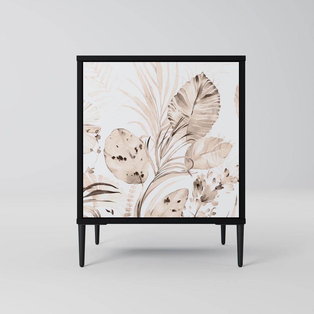 WILD TENDERNESS Sideboard mit 1 Tür in Schwarz