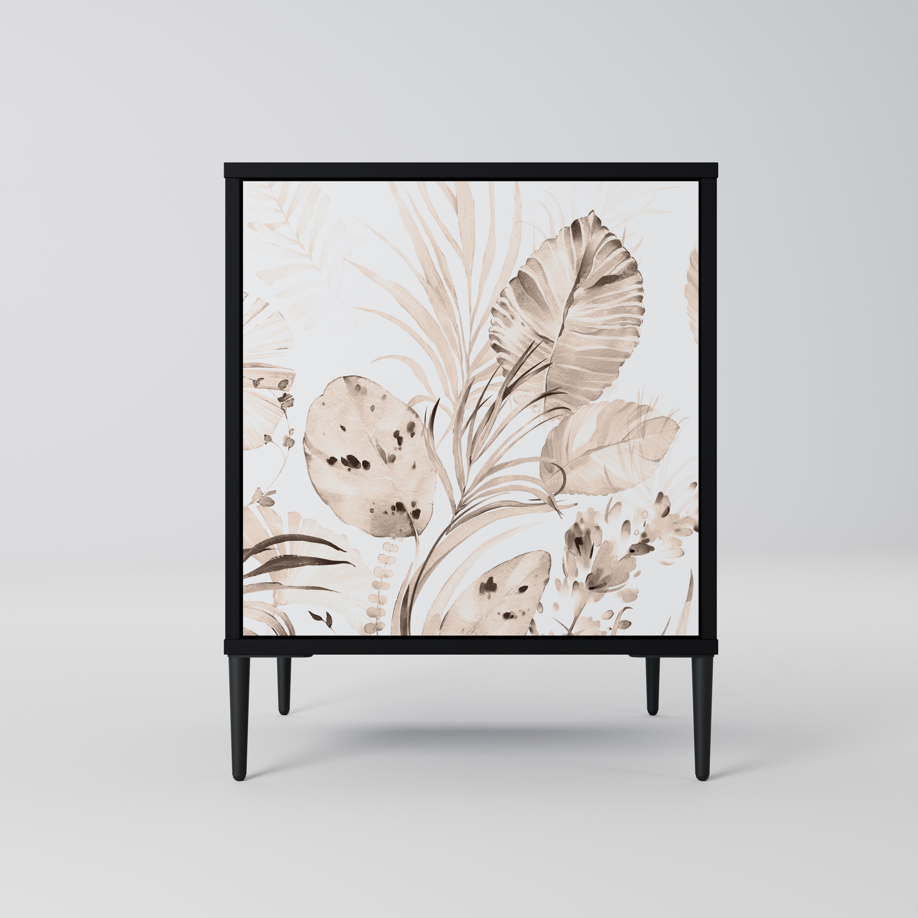 WILD TENDERNESS Sideboard mit 1 Tür in Schwarz