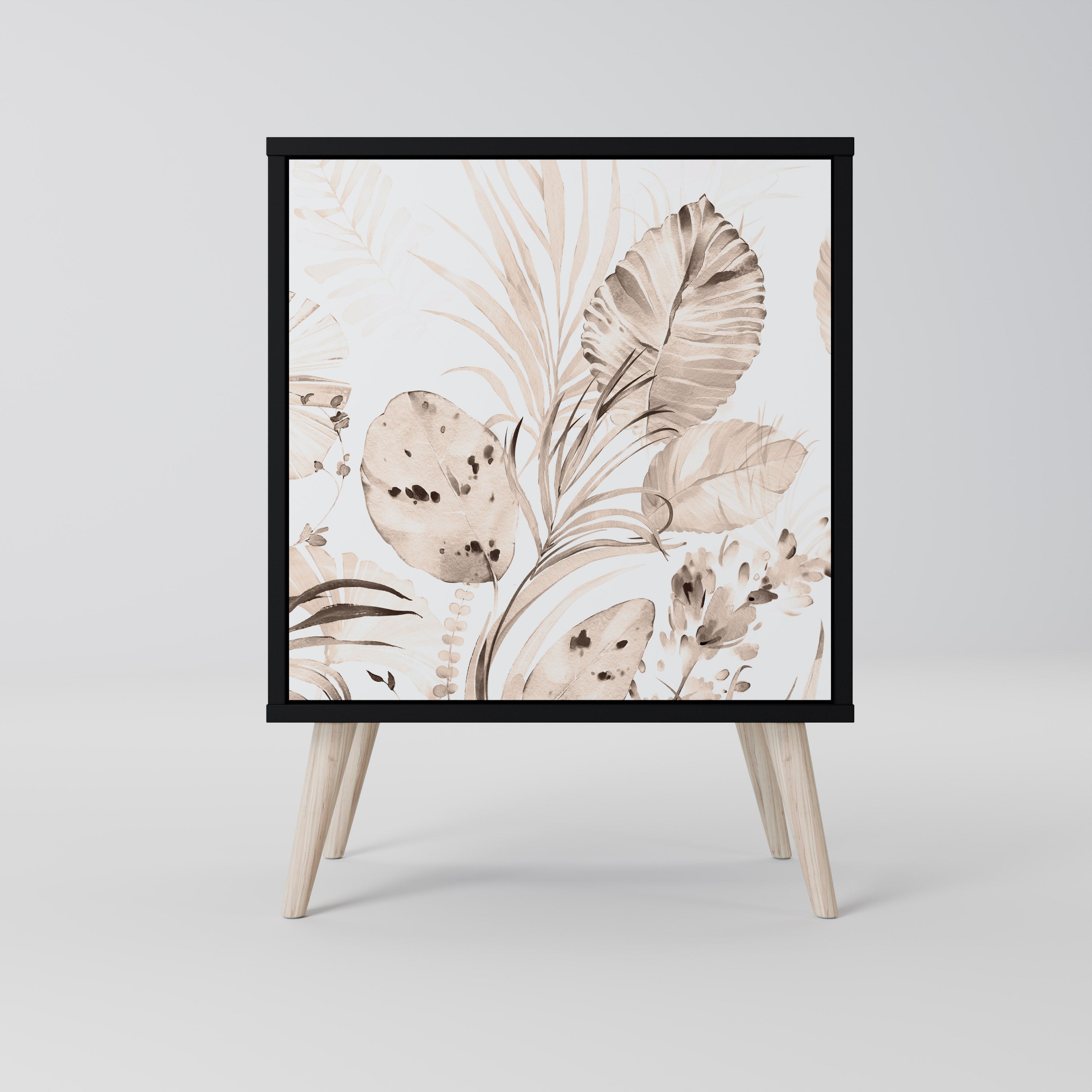 WILD TENDERNESS Sideboard mit 1 Tür in Schwarz