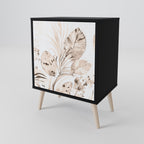 WILD TENDERNESS Sideboard mit 1 Tür in Schwarz
