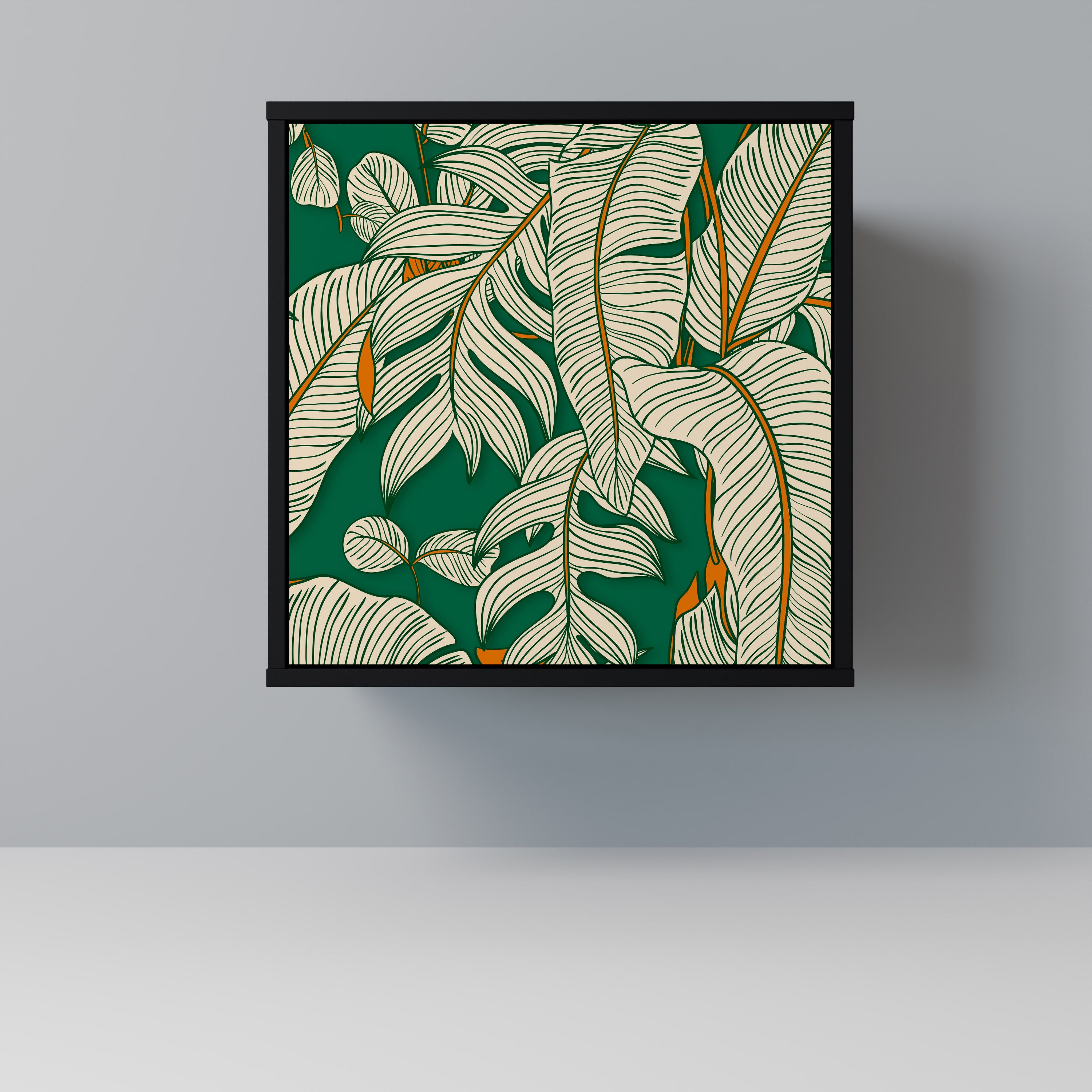 VERDANT PLEASURES Sideboard mit 1 Tür in Schwarz