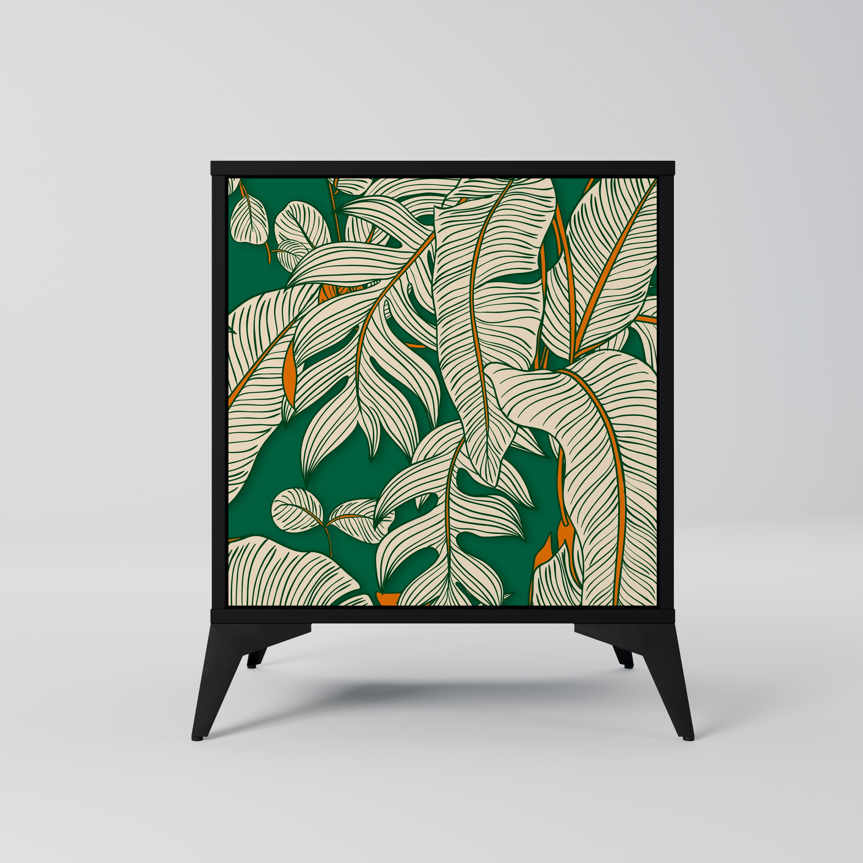 VERDANT PLEASURES Sideboard mit 1 Tür in Schwarz