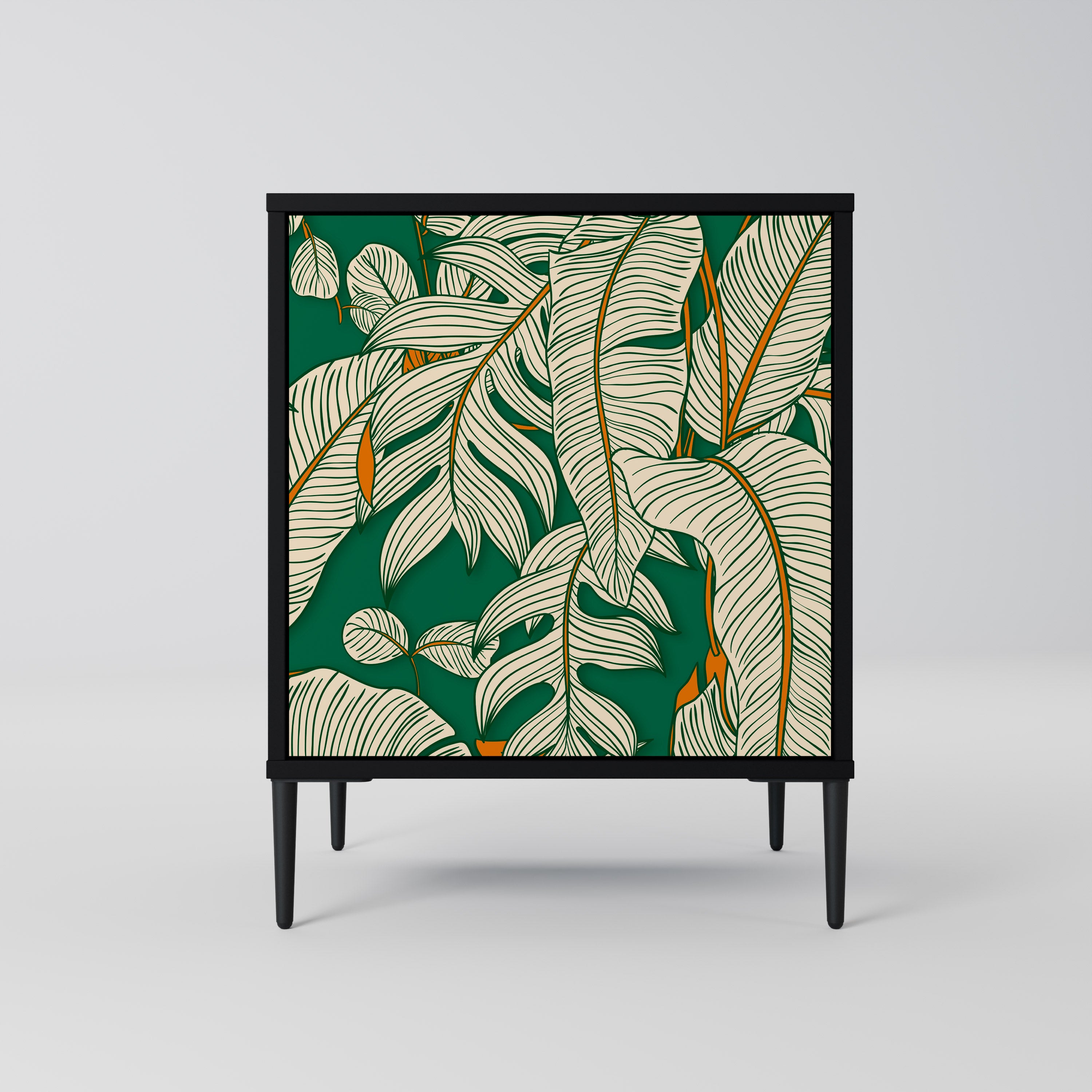 VERDANT PLEASURES Sideboard mit 1 Tür in Schwarz
