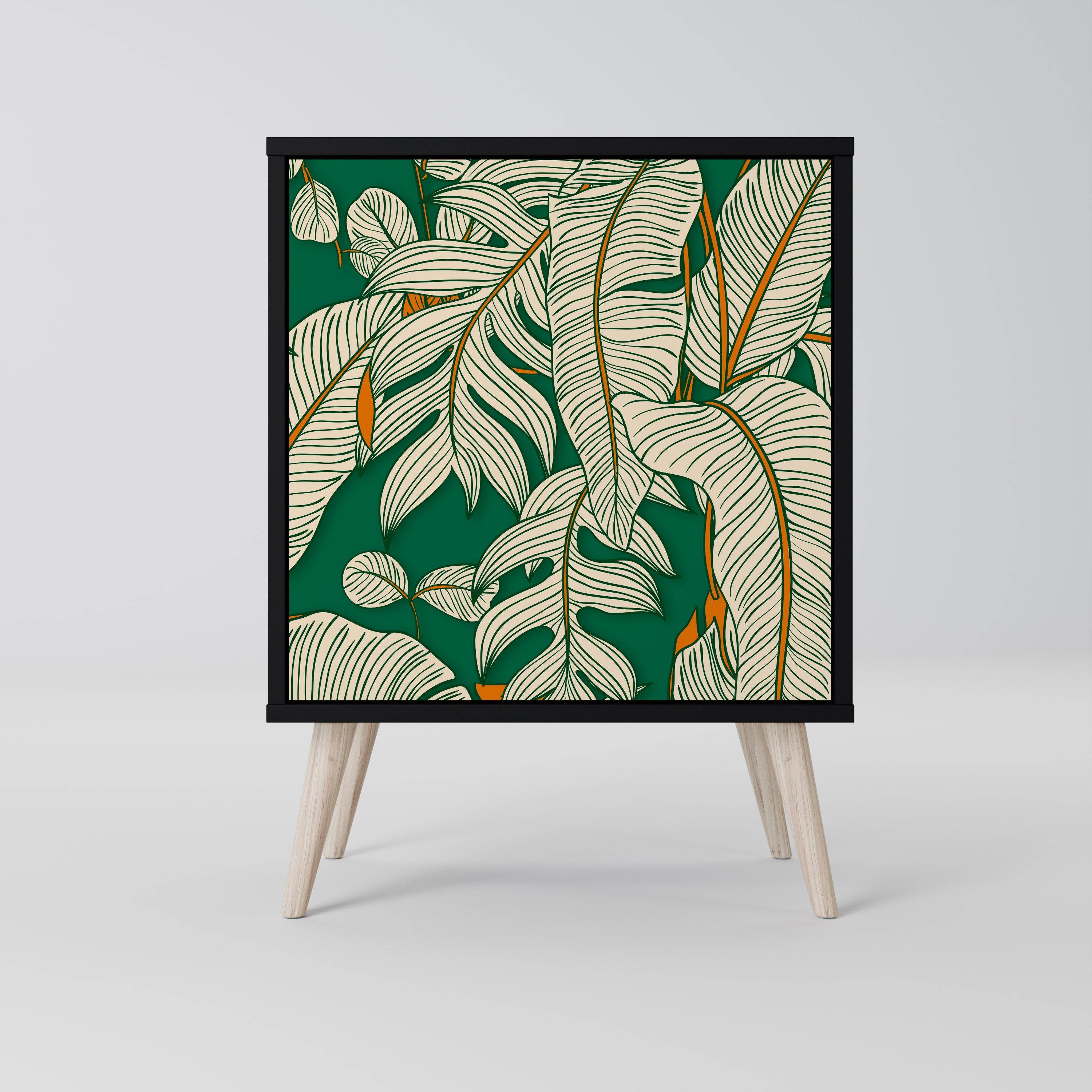 VERDANT PLEASURES Sideboard mit 1 Tür in Schwarz