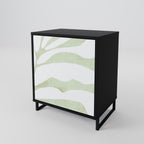 BOTANICAL SPARK Sideboard mit 1 Tür in Schwarz