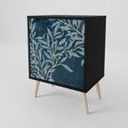 BLUE LEAVES Sideboard mit 1 Tür in Schwarz