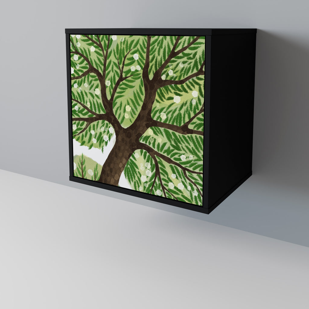 WILDERNESS DASH Sideboard mit 1 Tür in Schwarz