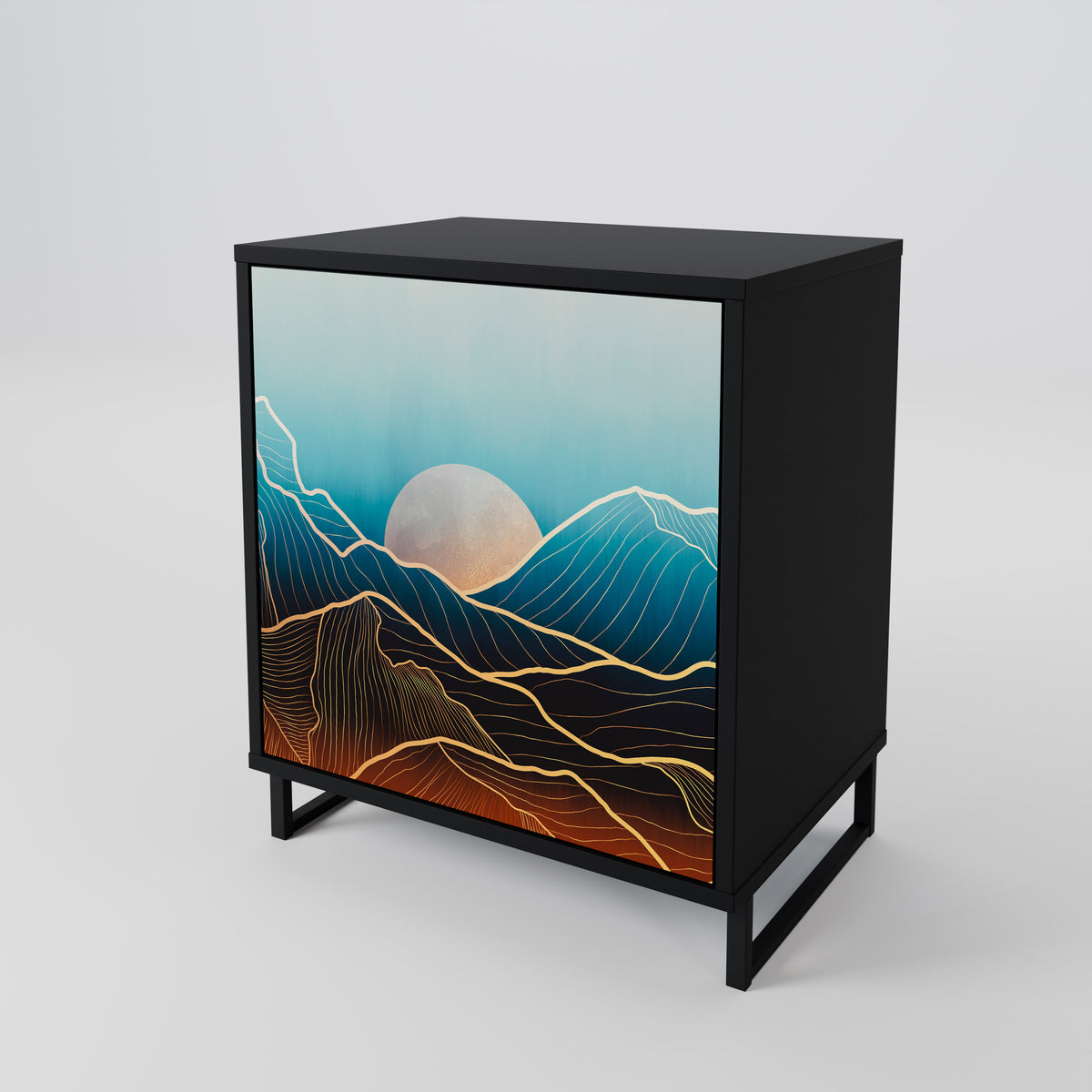 LUNAR SECRETS 1-Door Sideboard