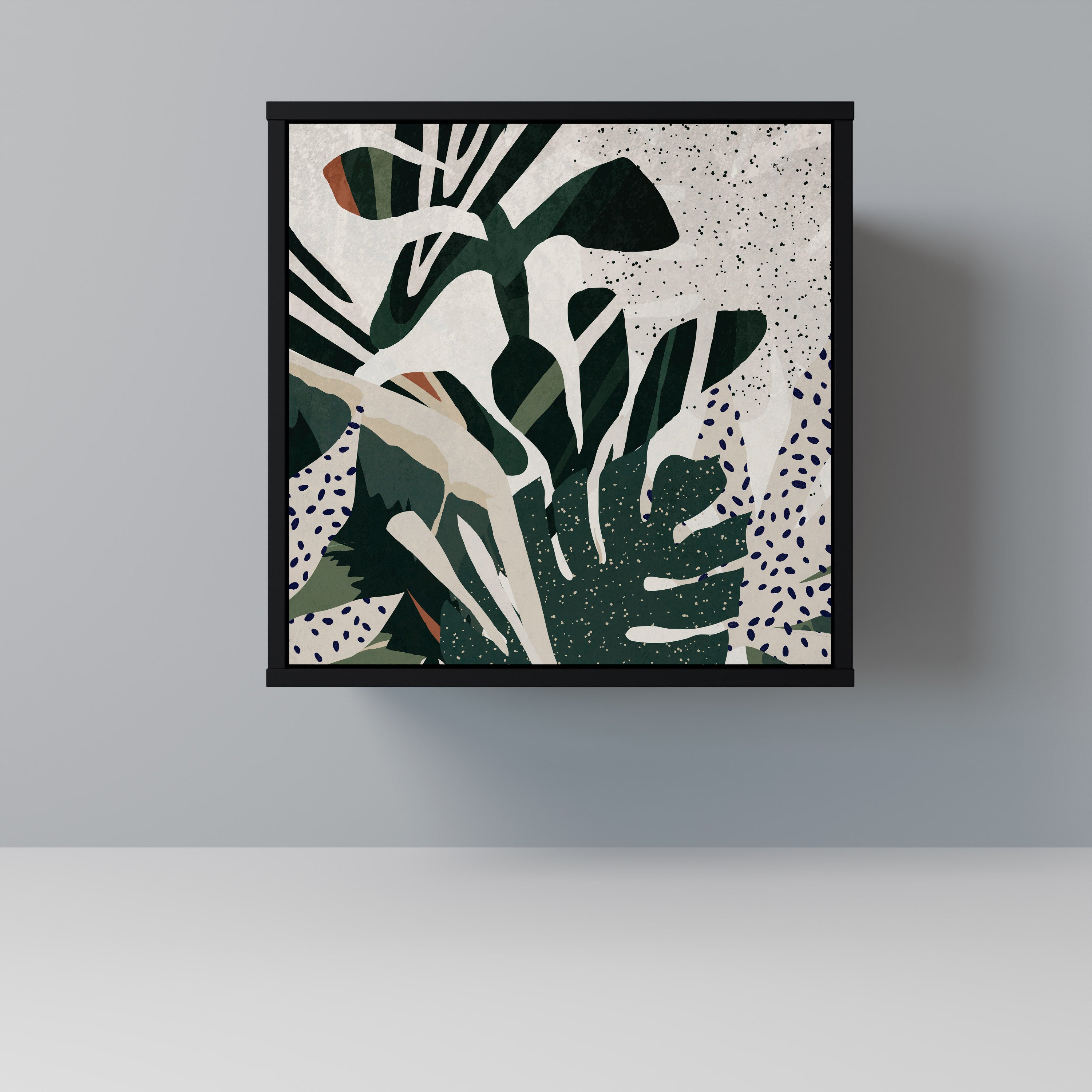 VERDURE FORMATION Sideboard mit 1 Tür in Schwarz