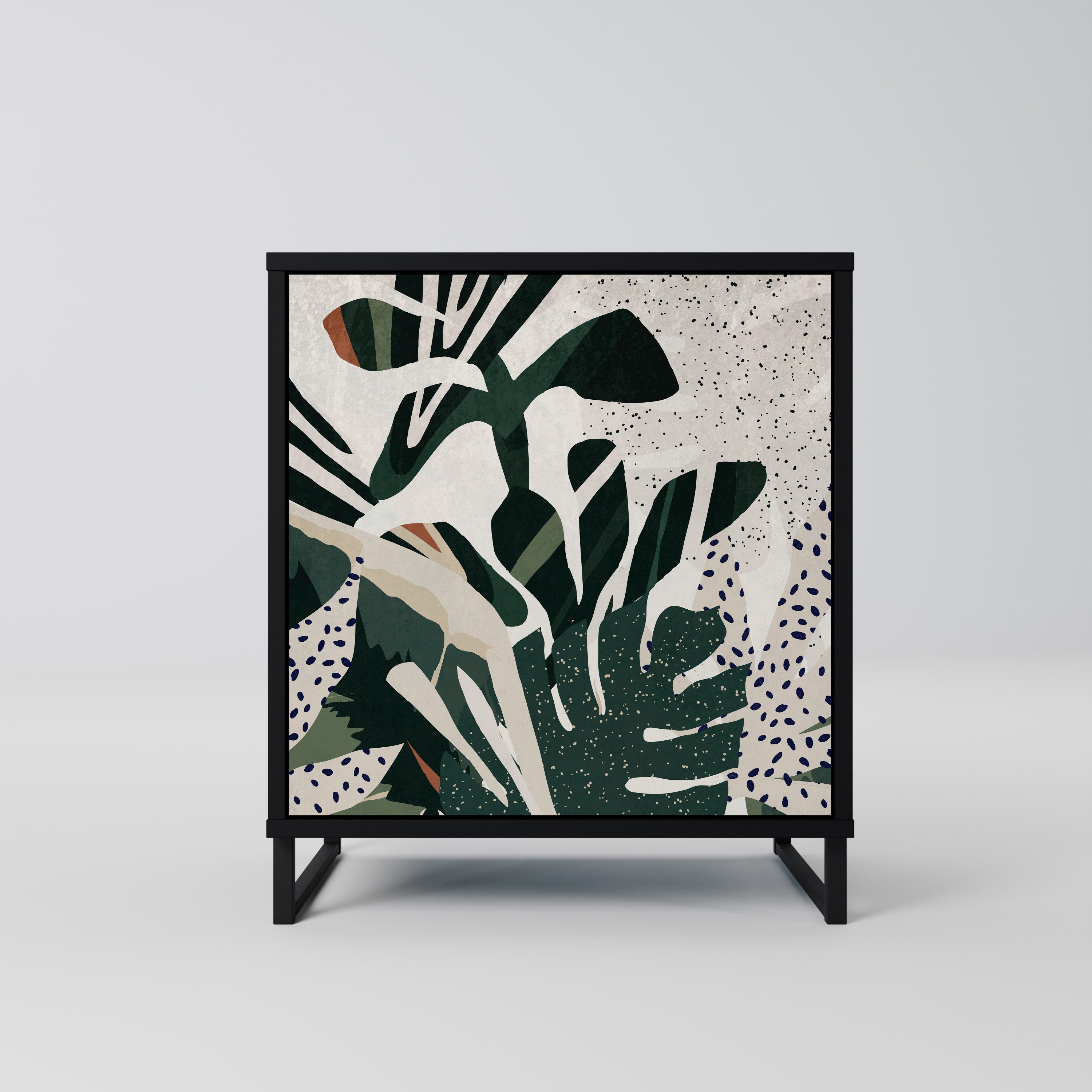 VERDURE FORMATION Sideboard mit 1 Tür in Schwarz