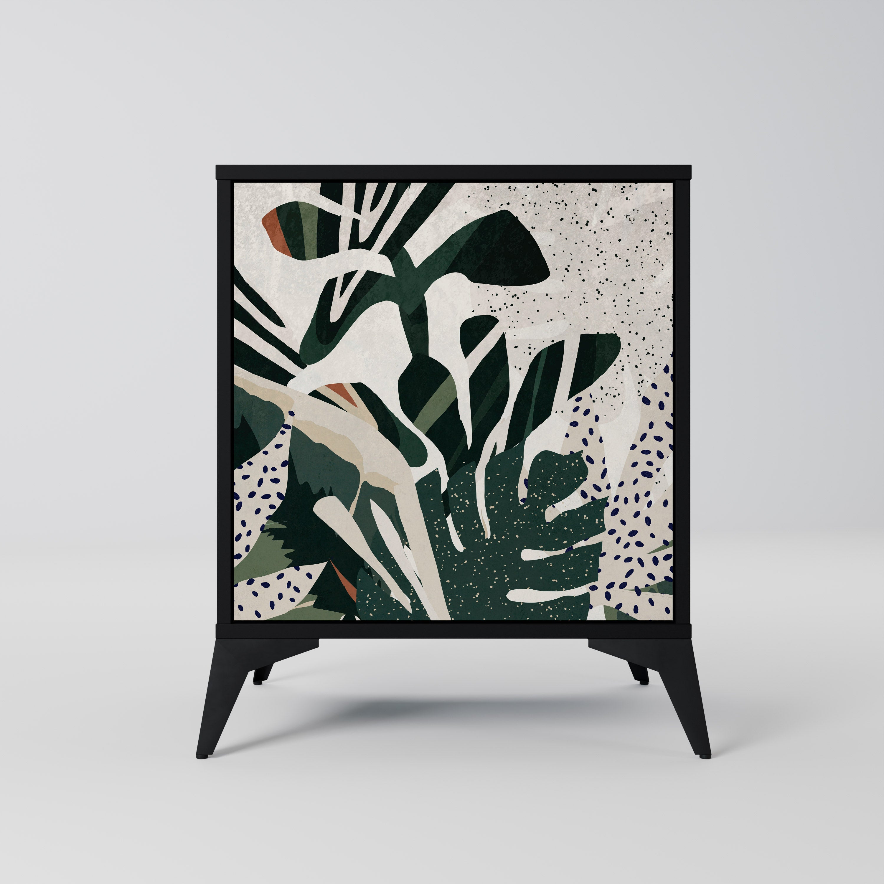 VERDURE FORMATION Sideboard mit 1 Tür in Schwarz