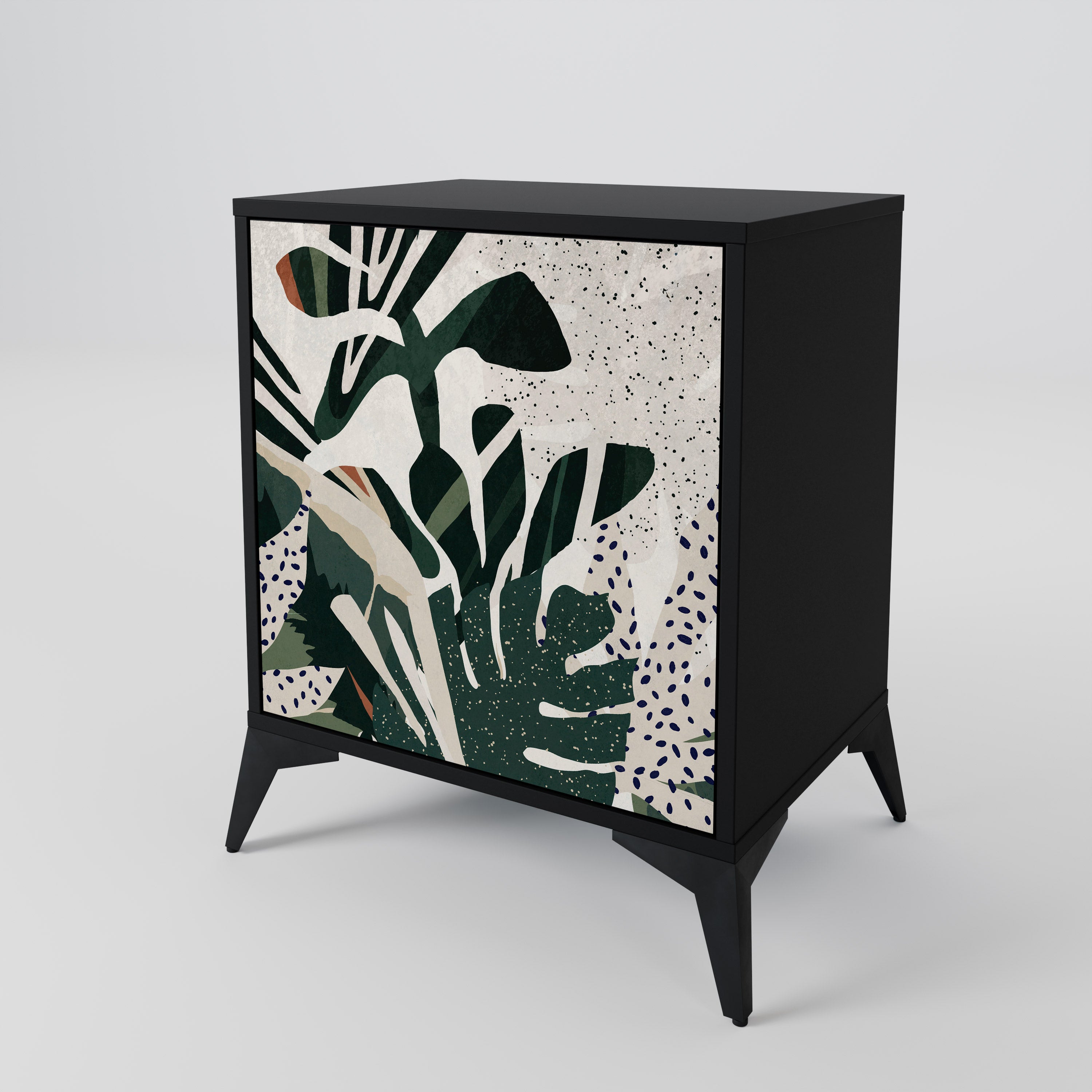 VERDURE FORMATION Sideboard mit 1 Tür in Schwarz