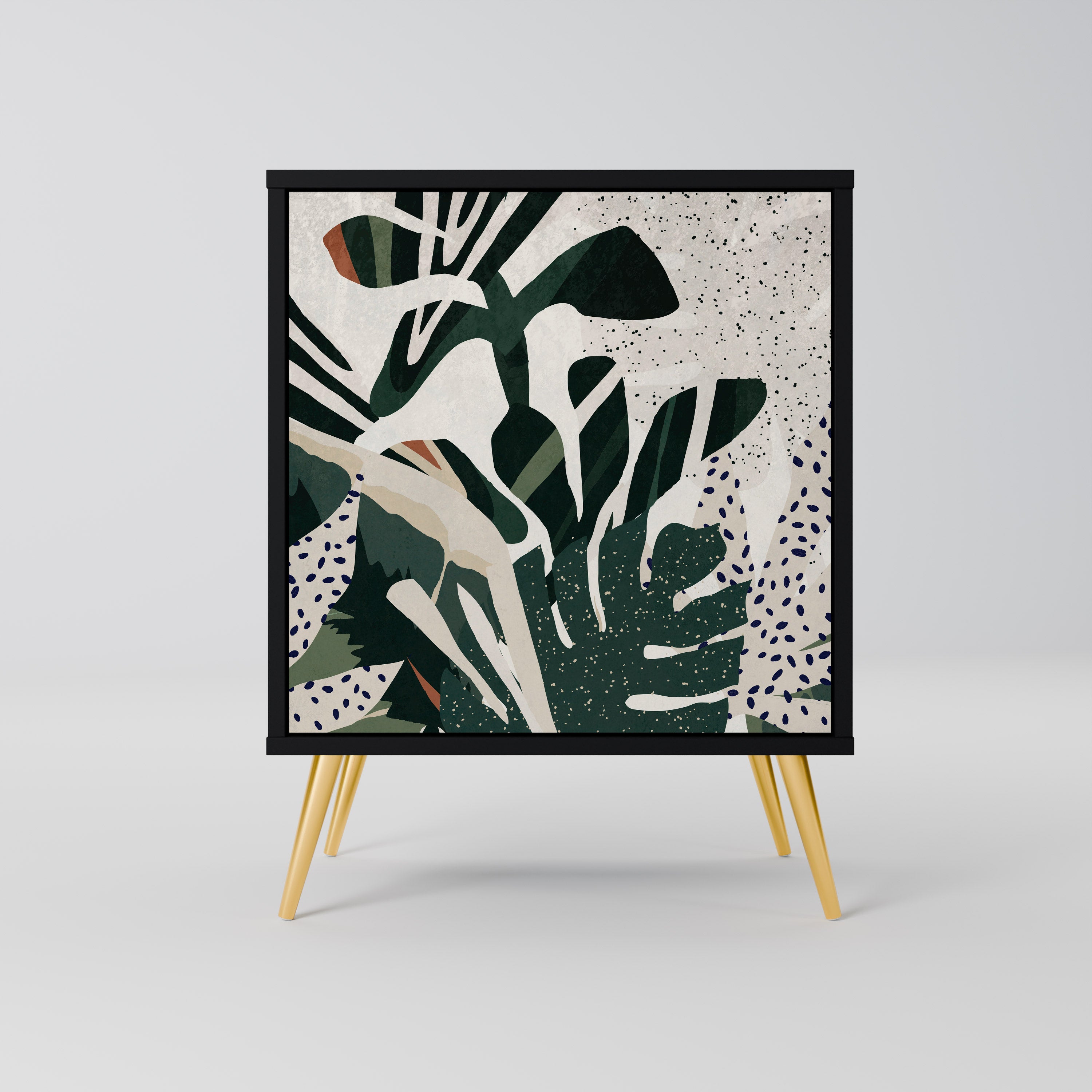 VERDURE FORMATION Sideboard mit 1 Tür in Schwarz