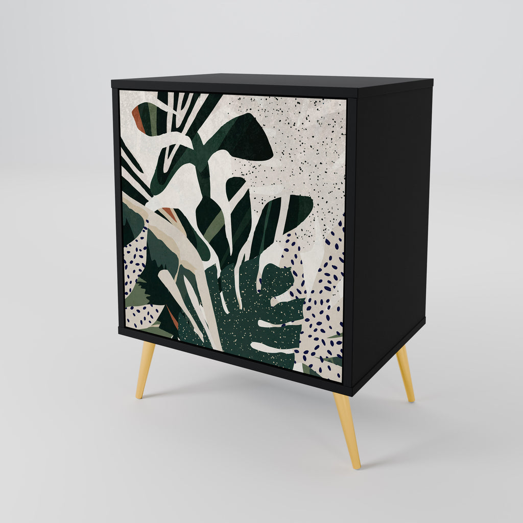 VERDURE FORMATION Sideboard mit 1 Tür in Schwarz