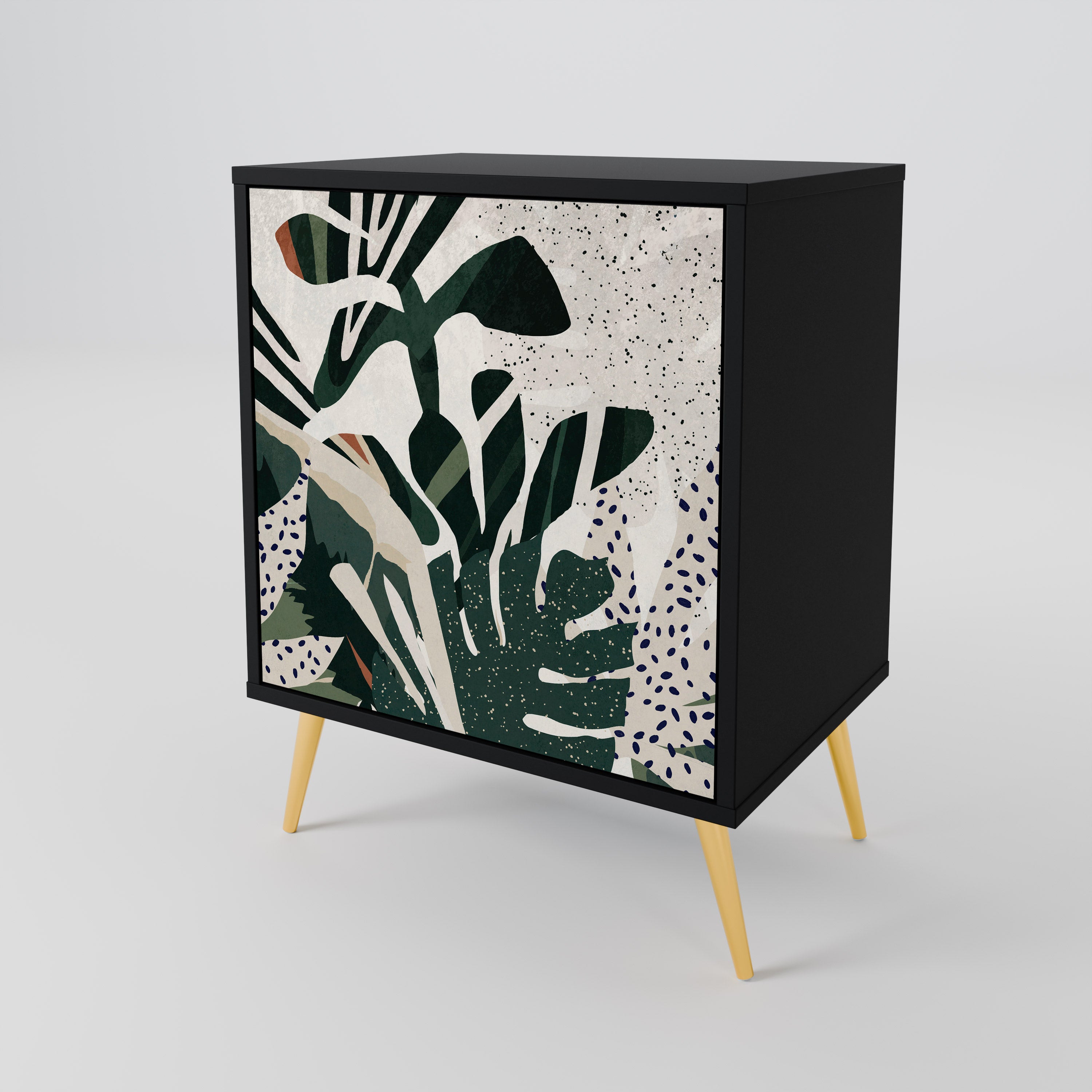 VERDURE FORMATION Sideboard mit 1 Tür in Schwarz