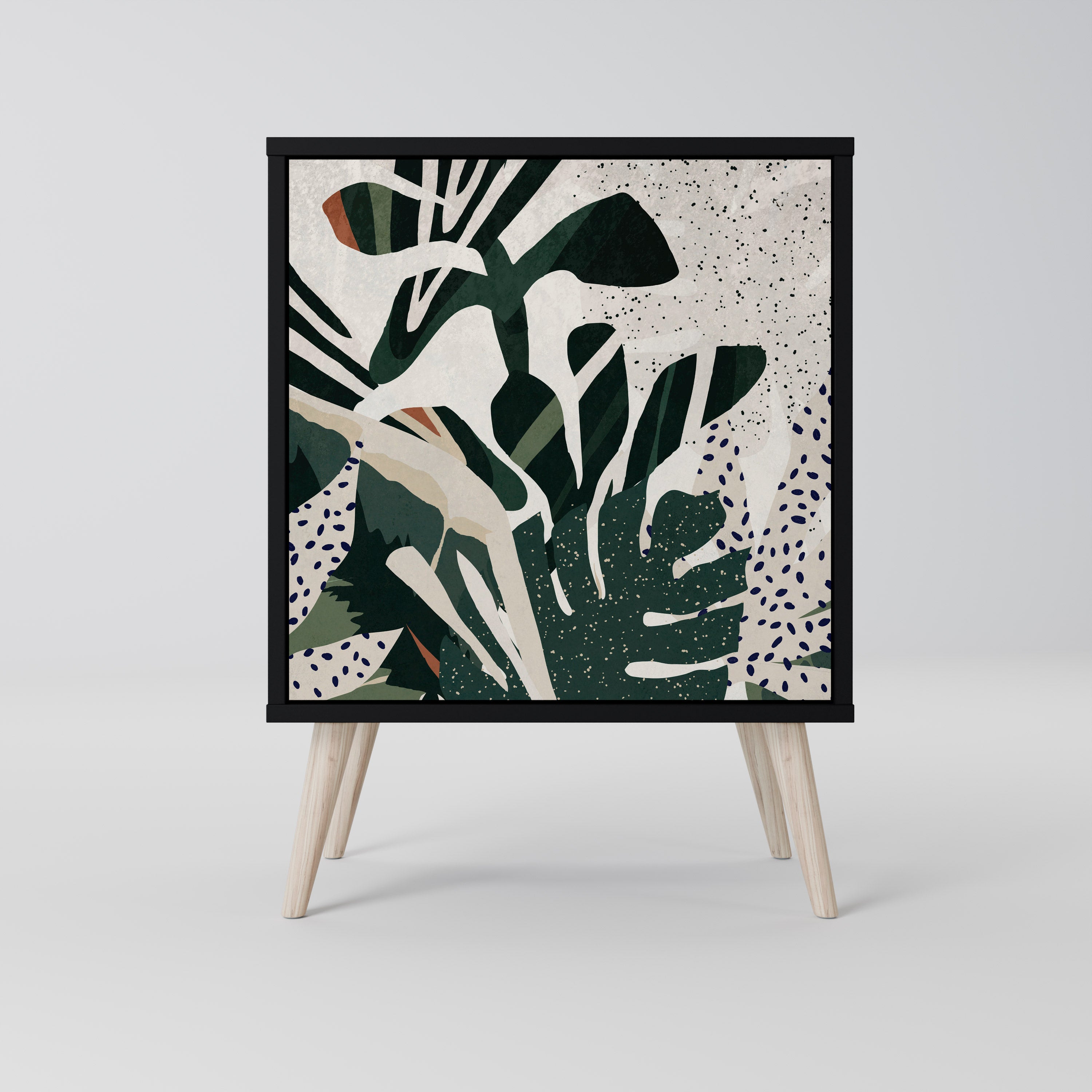 VERDURE FORMATION Sideboard mit 1 Tür in Schwarz