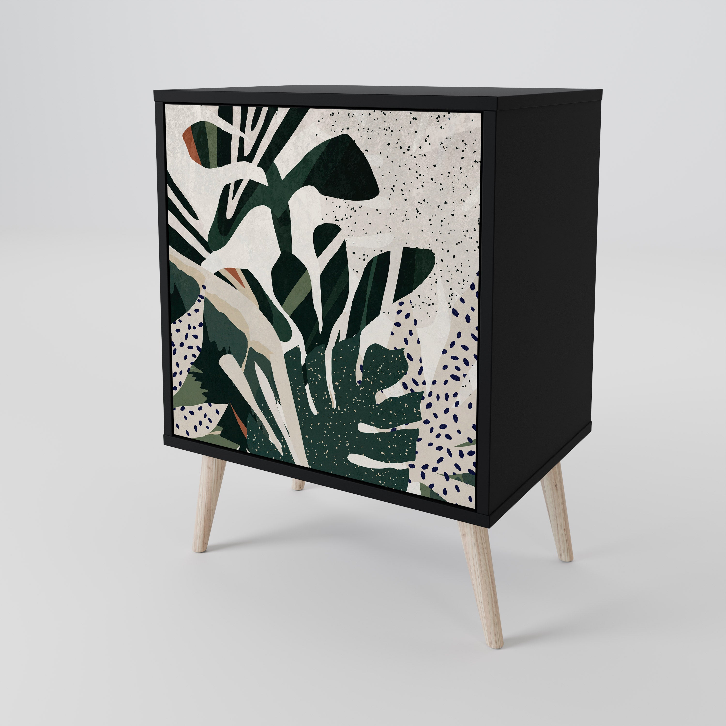 VERDURE FORMATION Sideboard mit 1 Tür in Schwarz