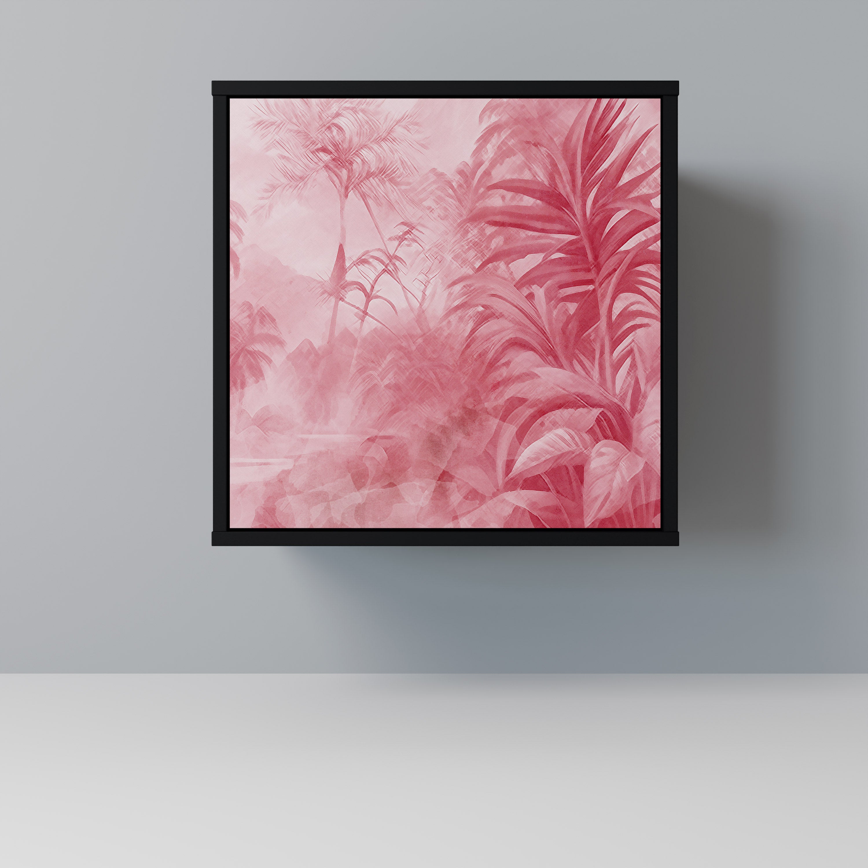 SWEET TROPICS Sideboard mit 1 Tür in Schwarz