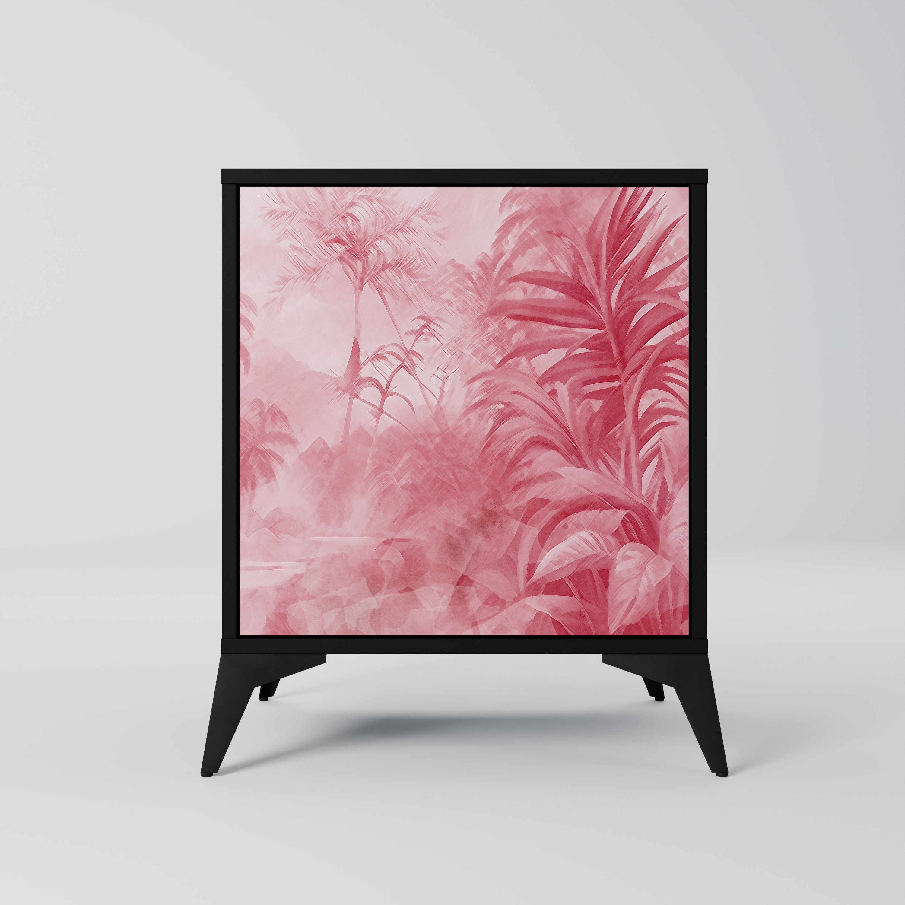 SWEET TROPICS Sideboard mit 1 Tür in Schwarz