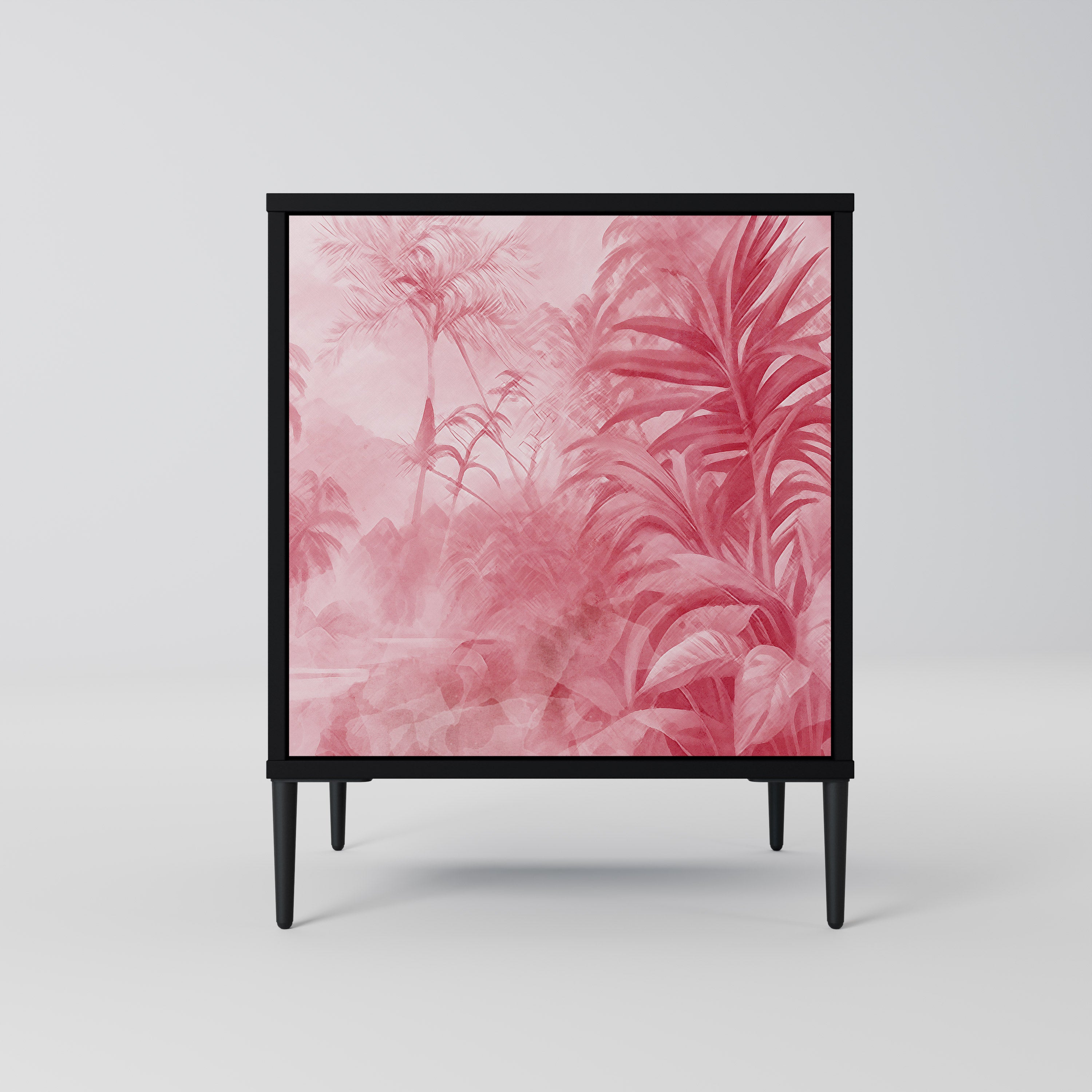 SWEET TROPICS Sideboard mit 1 Tür in Schwarz