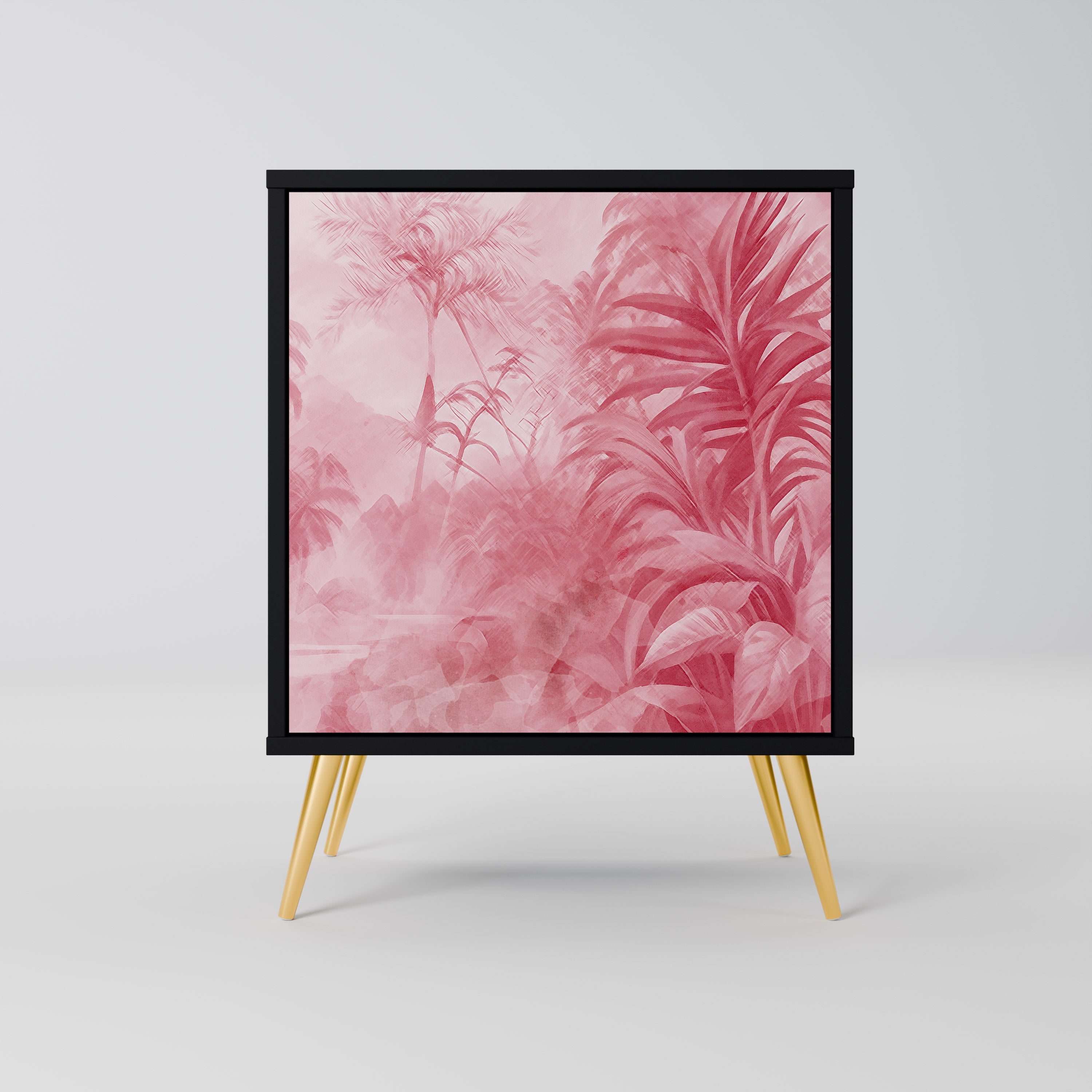 SWEET TROPICS Sideboard mit 1 Tür in Schwarz