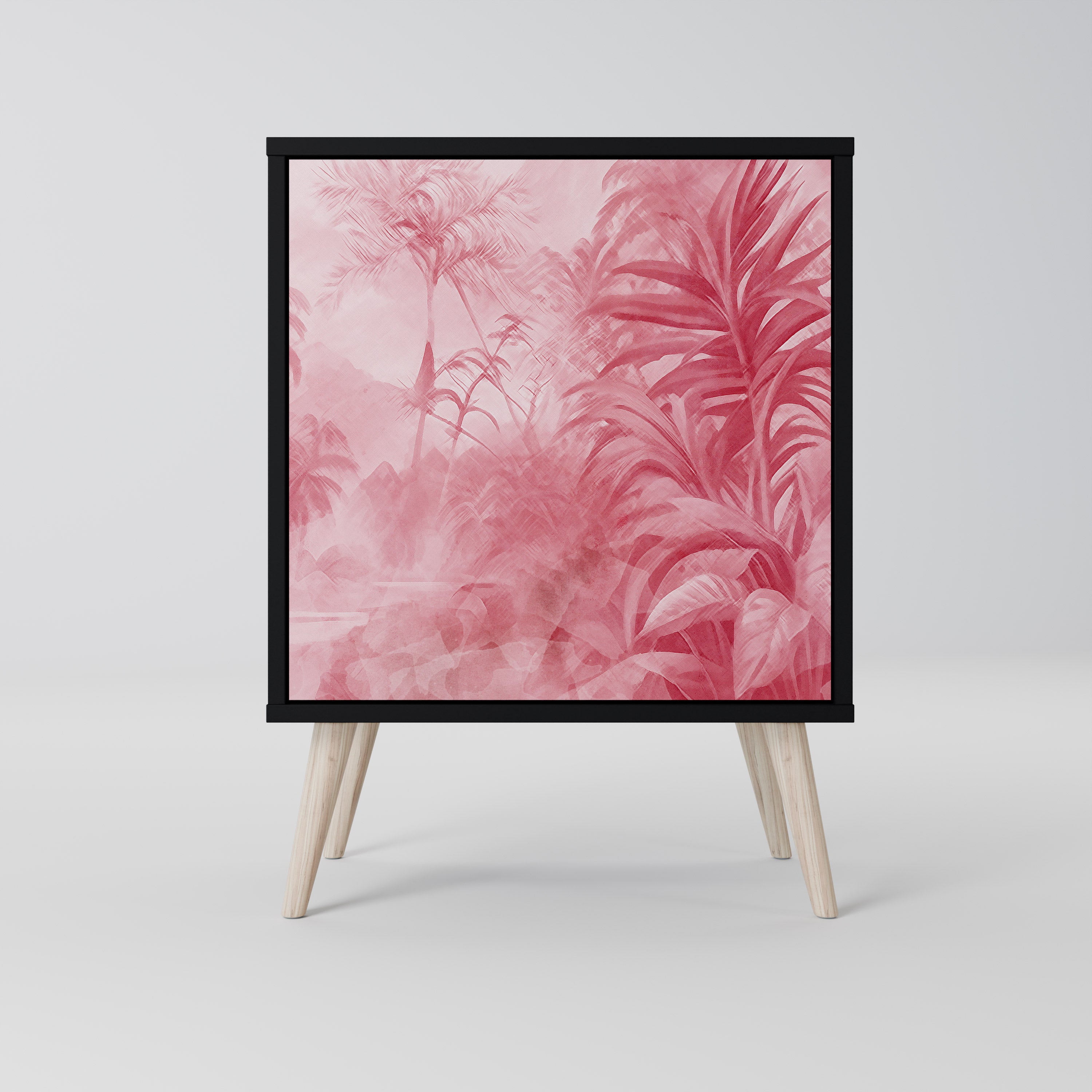 SWEET TROPICS Sideboard mit 1 Tür in Schwarz