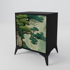 VERDURE ABYSS Sideboard mit 1 Tür in Schwarz