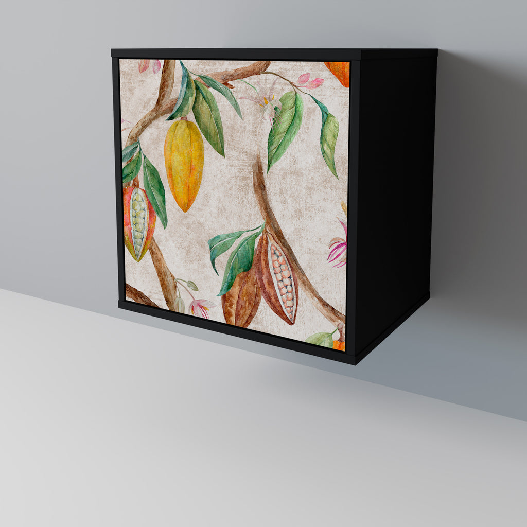 COCOA FRUITS Sideboard mit 1 Tür in Schwarz