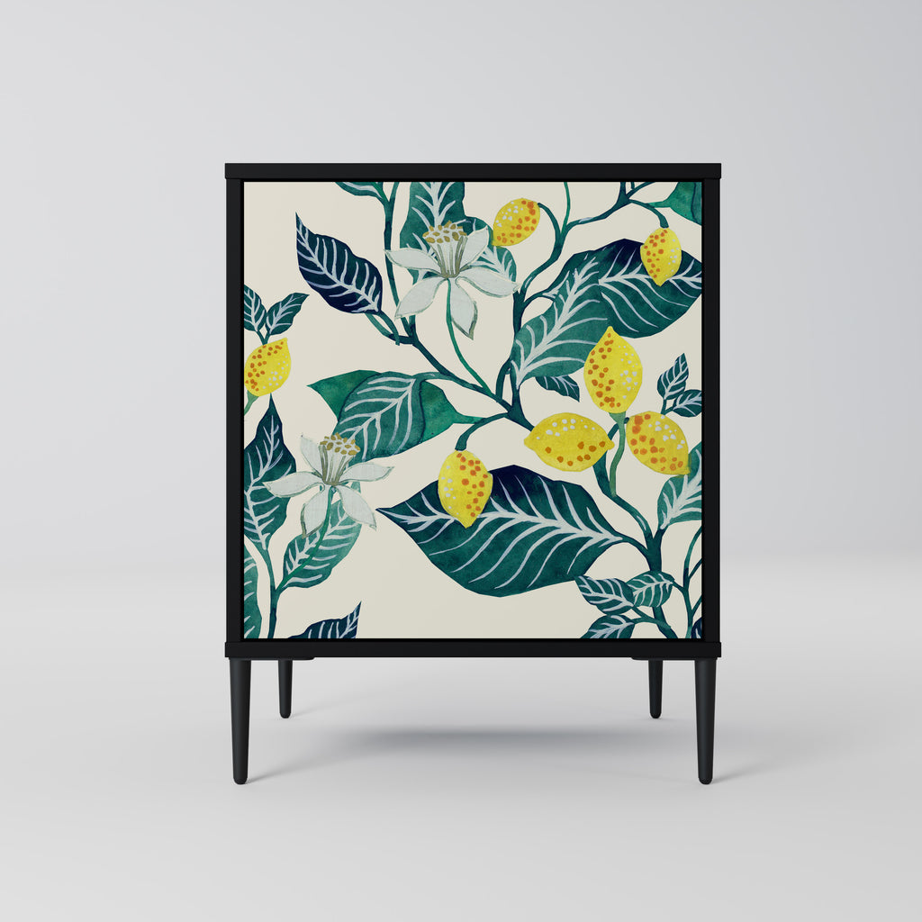 LEMON TREE Sideboard mit 1 Tür in Schwarz