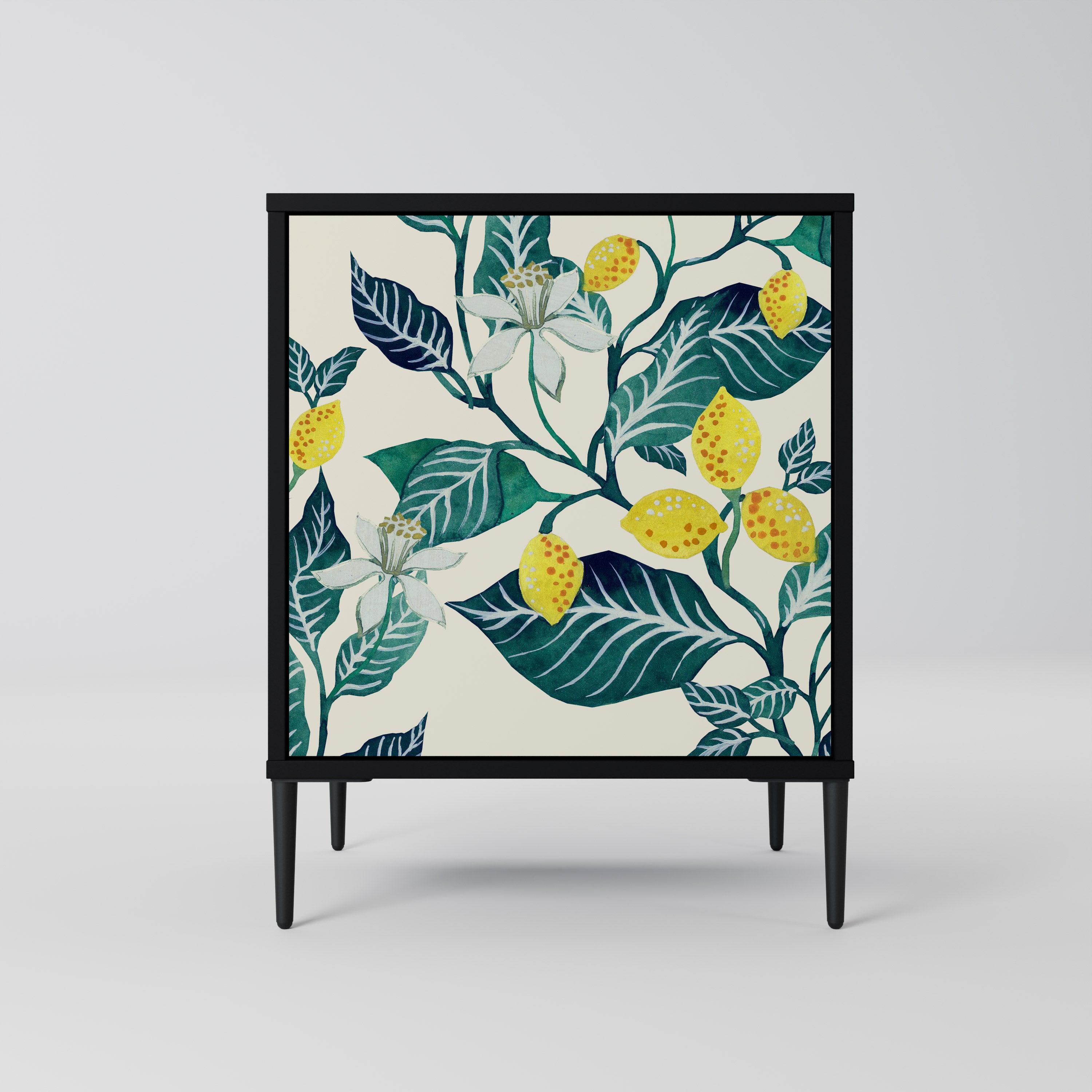 LEMON TREE Sideboard mit 1 Tür in Schwarz