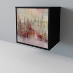 VEILED SUMMIT Sideboard mit 1 Tür in Schwarz