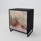 VEILED SUMMIT Sideboard mit 1 Tür in Schwarz