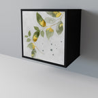 ELEGANT BOTANICS Sideboard mit 1 Tür in Schwarz
