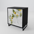 ELEGANT BOTANICS Sideboard mit 1 Tür in Schwarz