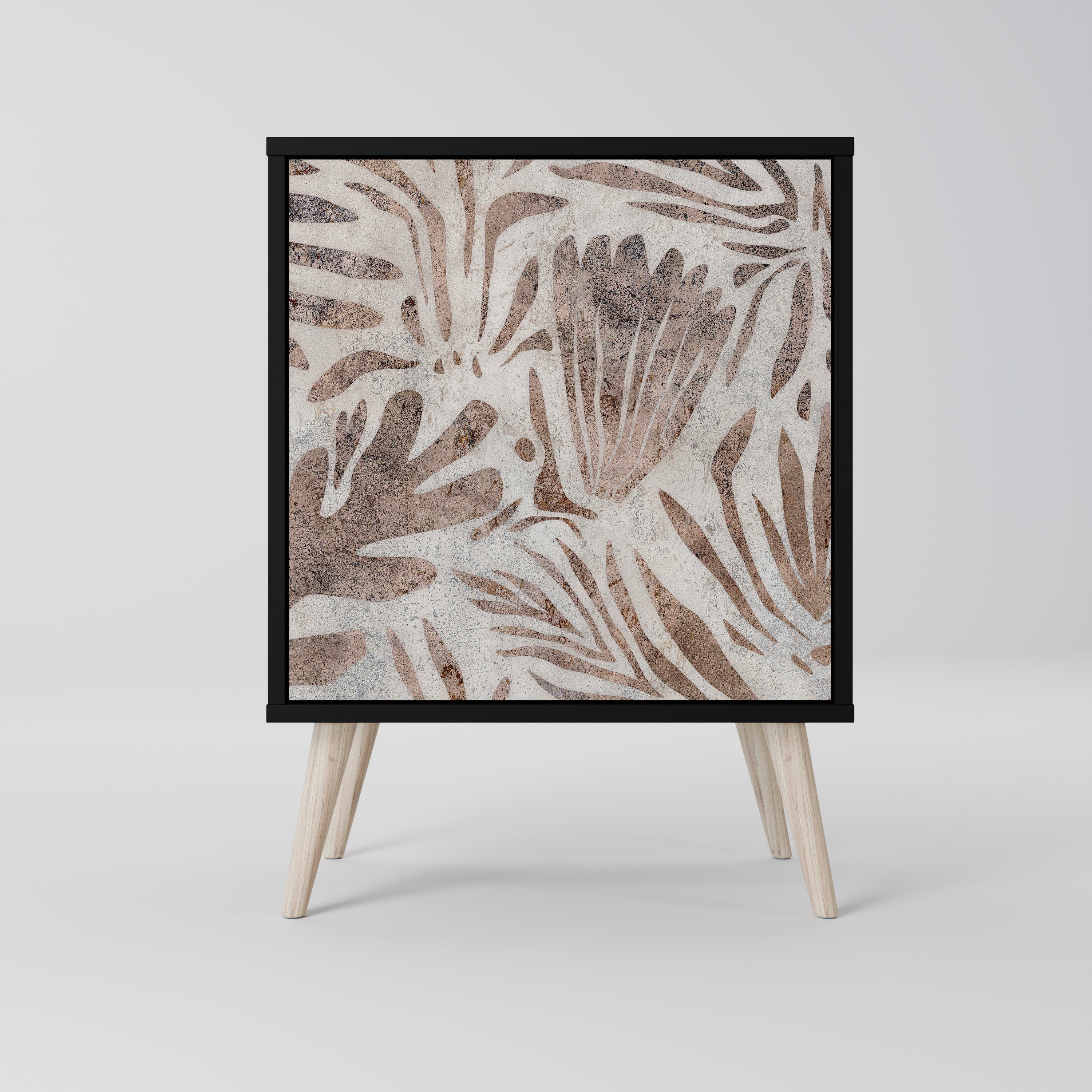 PASSING TIME Sideboard mit 1 Tür in Schwarz