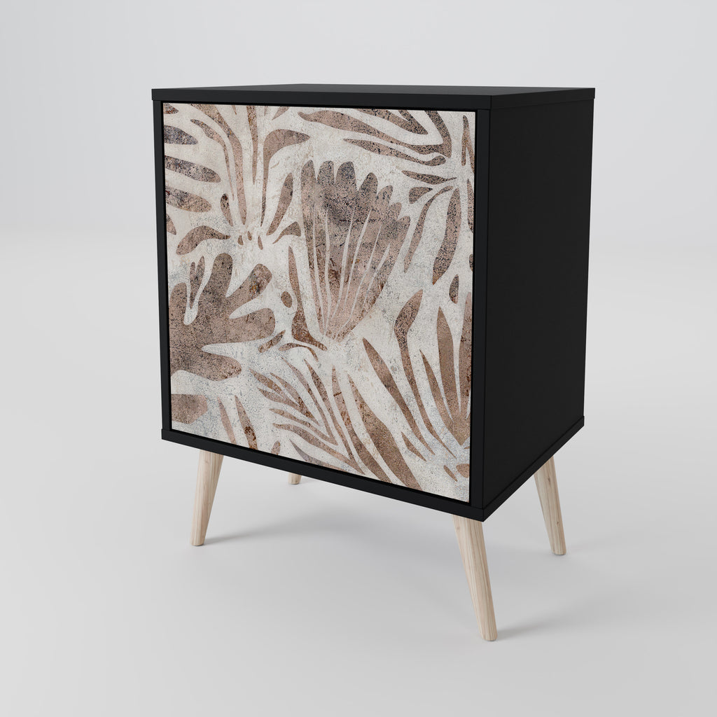 PASSING TIME Sideboard mit 1 Tür in Schwarz