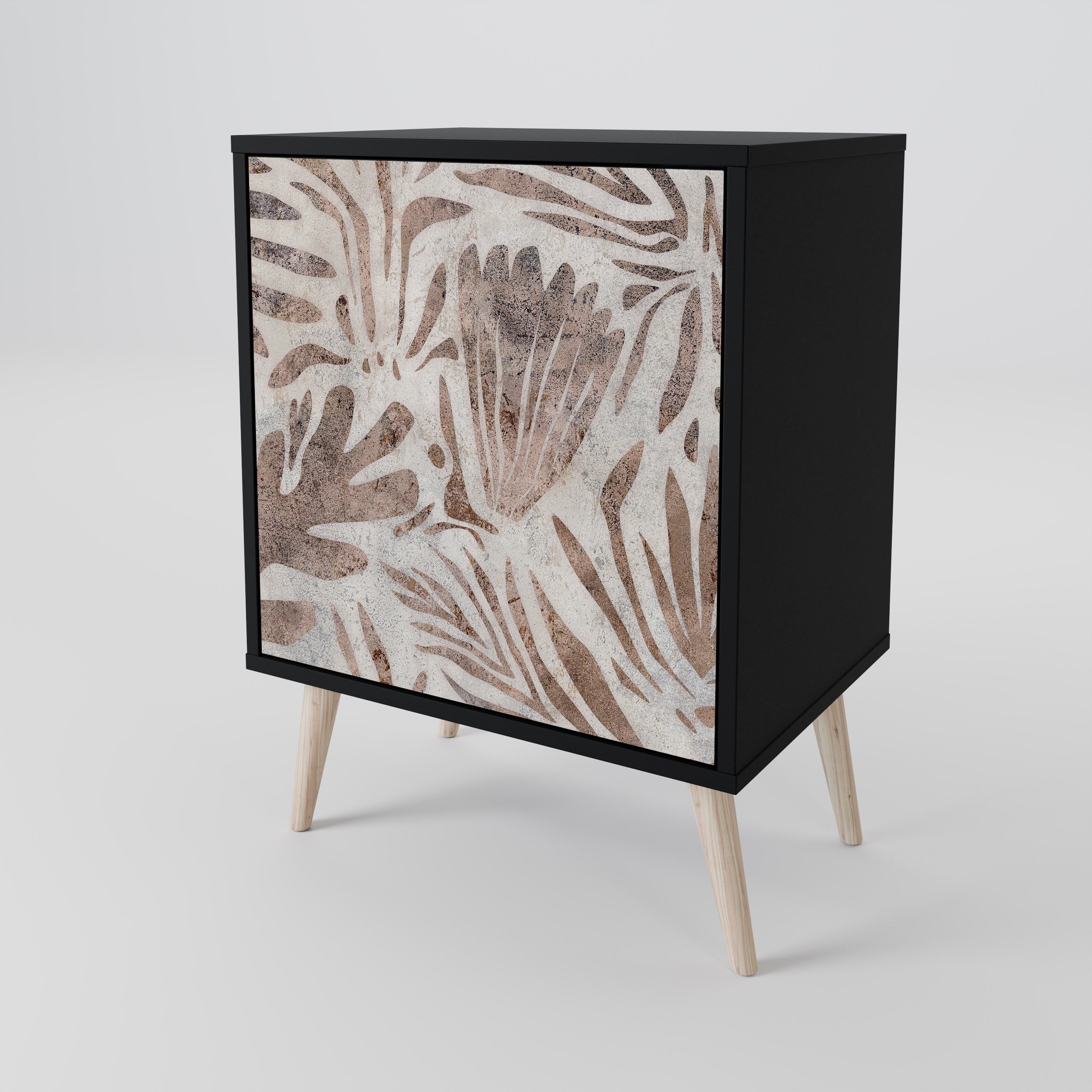 PASSING TIME Sideboard mit 1 Tür in Schwarz