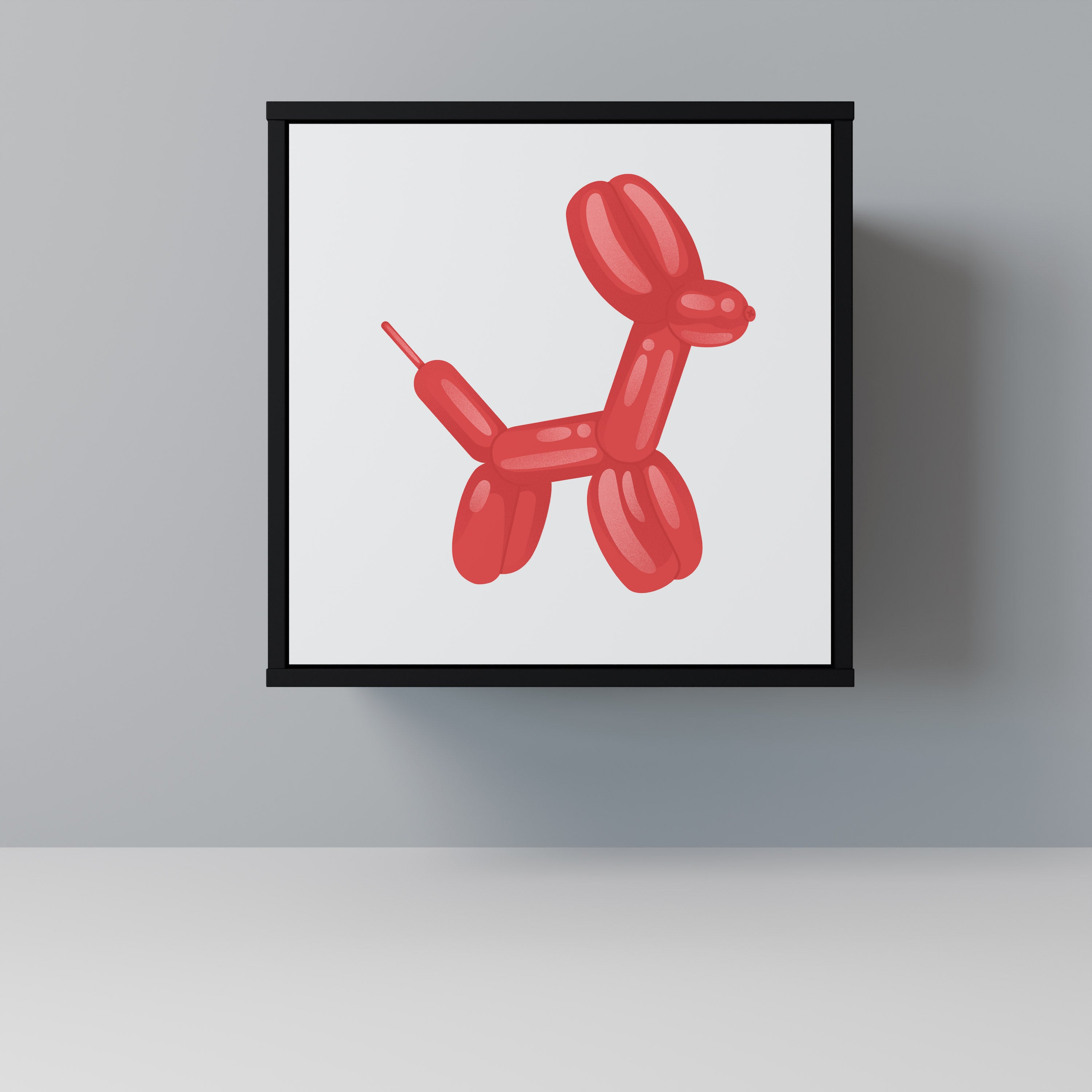 CHILDHOOD MEMORY Sideboard mit 1 Tür in Schwarz