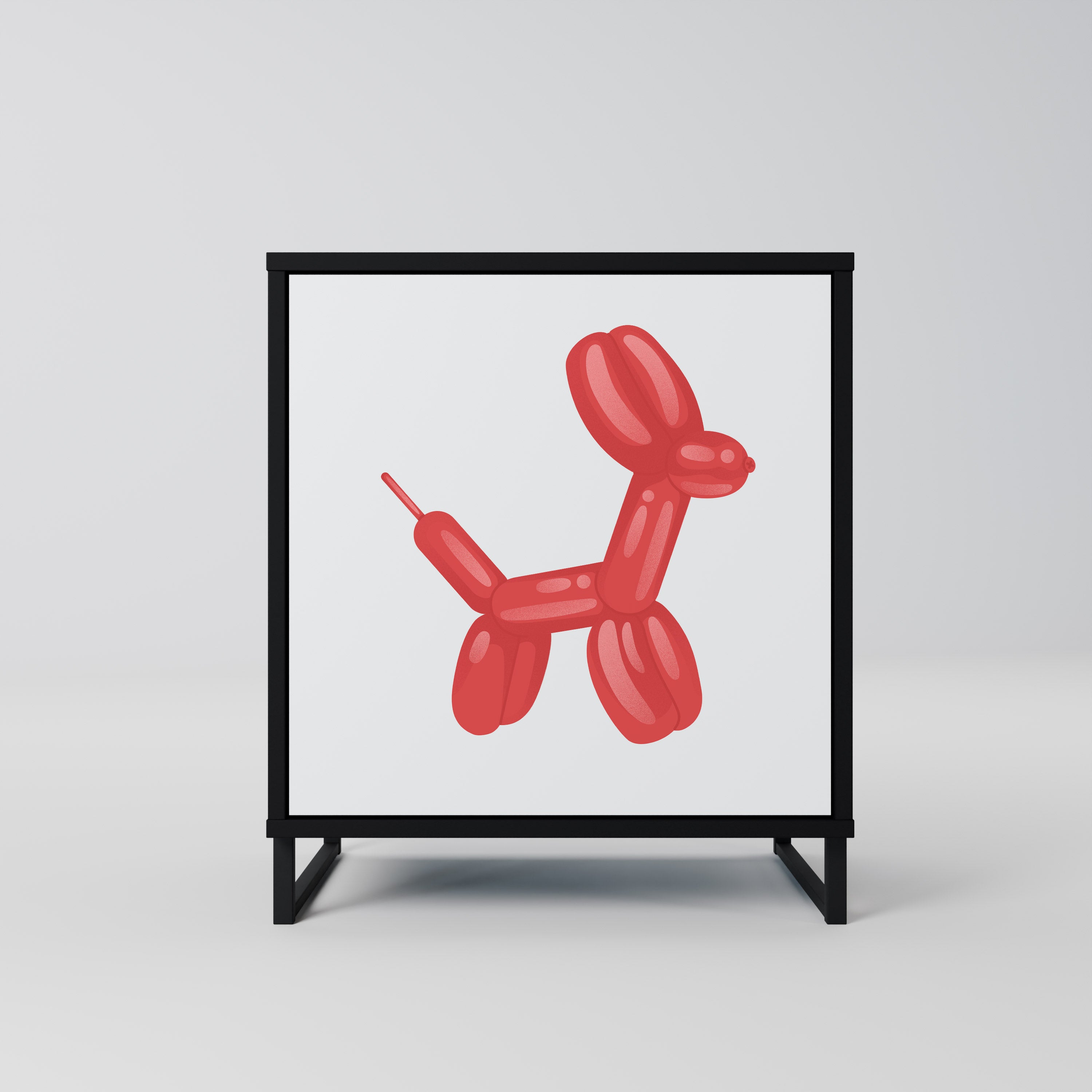 CHILDHOOD MEMORY Sideboard mit 1 Tür in Schwarz