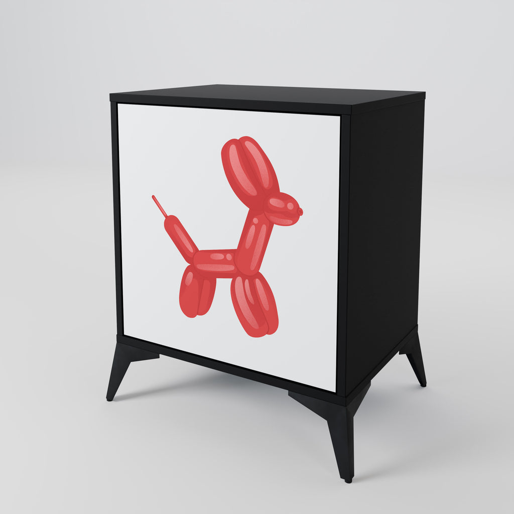 CHILDHOOD MEMORY Sideboard mit 1 Tür in Schwarz