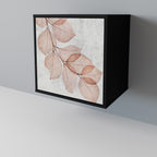 AUTUMN FRAGILITY Sideboard mit 1 Tür in Schwarz