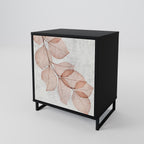 AUTUMN FRAGILITY Sideboard mit 1 Tür in Schwarz