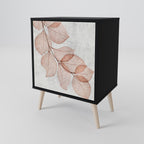 AUTUMN FRAGILITY Sideboard mit 1 Tür in Schwarz