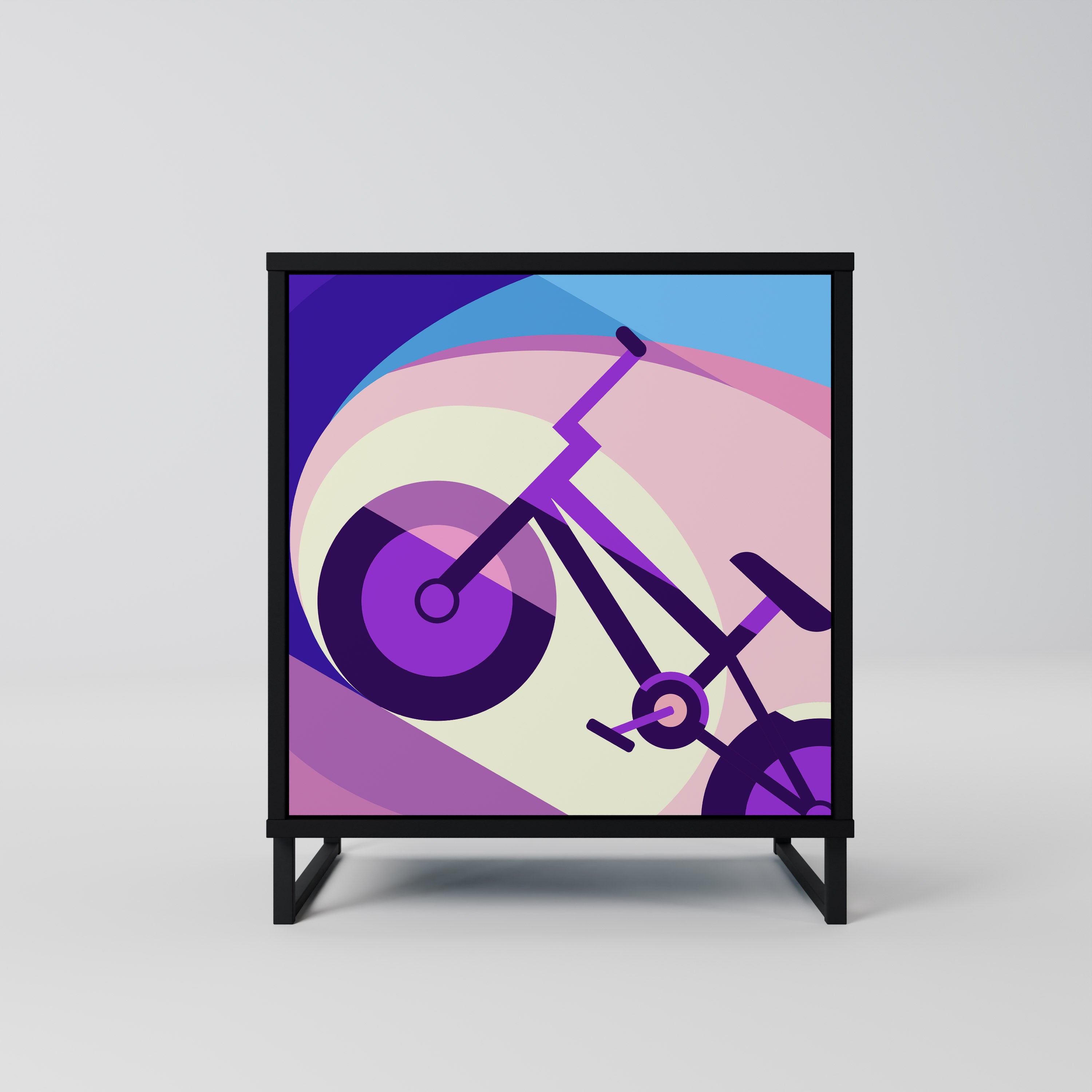 BIKE DREAMS Sideboard mit 1 Tür in Schwarz