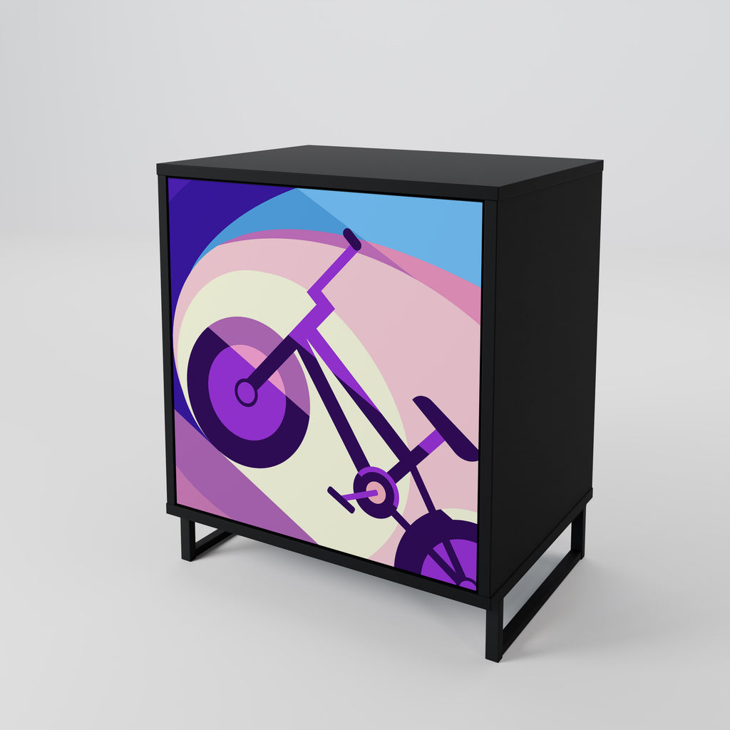 BIKE DREAMS Sideboard mit 1 Tür in Schwarz