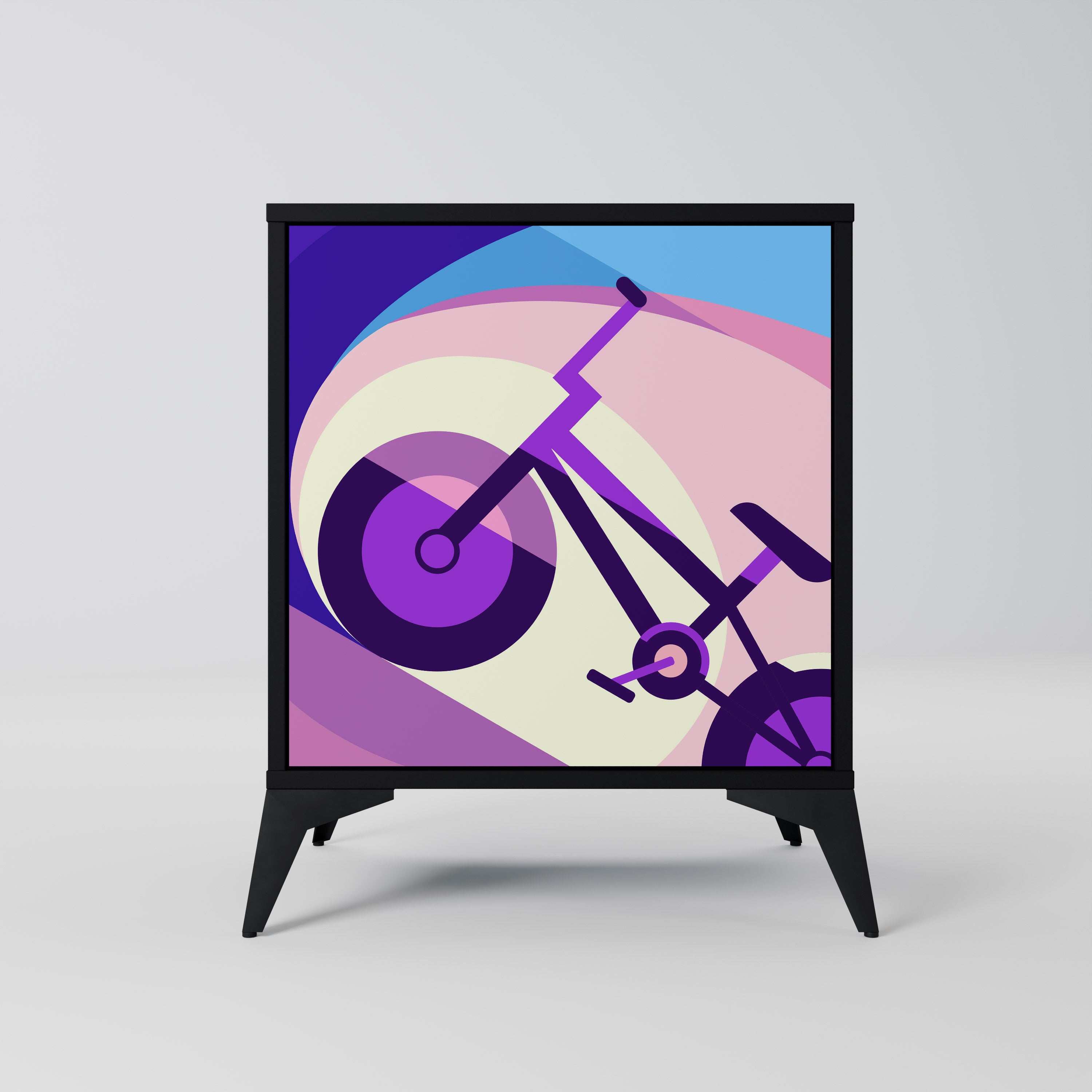 BIKE DREAMS Sideboard mit 1 Tür in Schwarz