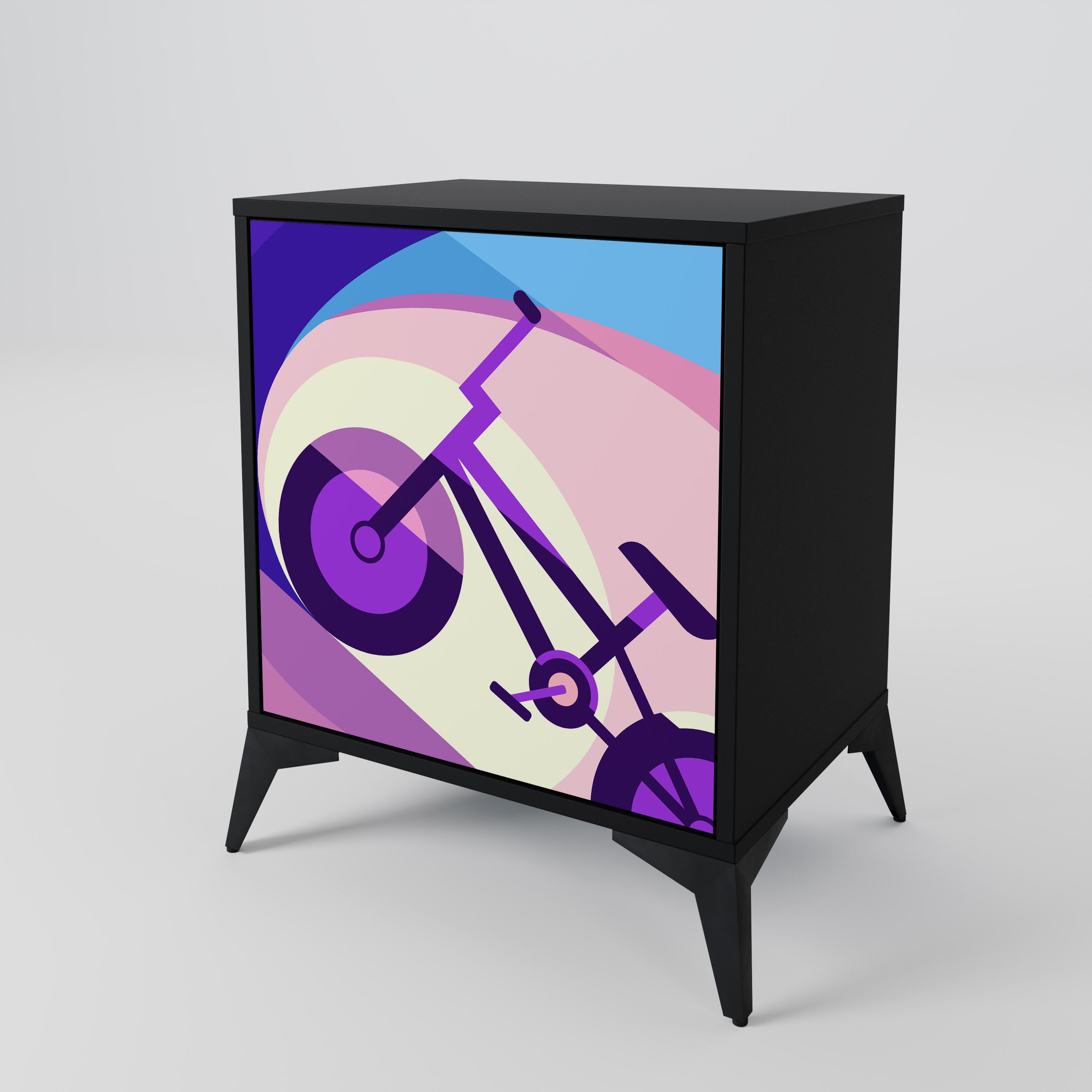 BIKE DREAMS Sideboard mit 1 Tür in Schwarz
