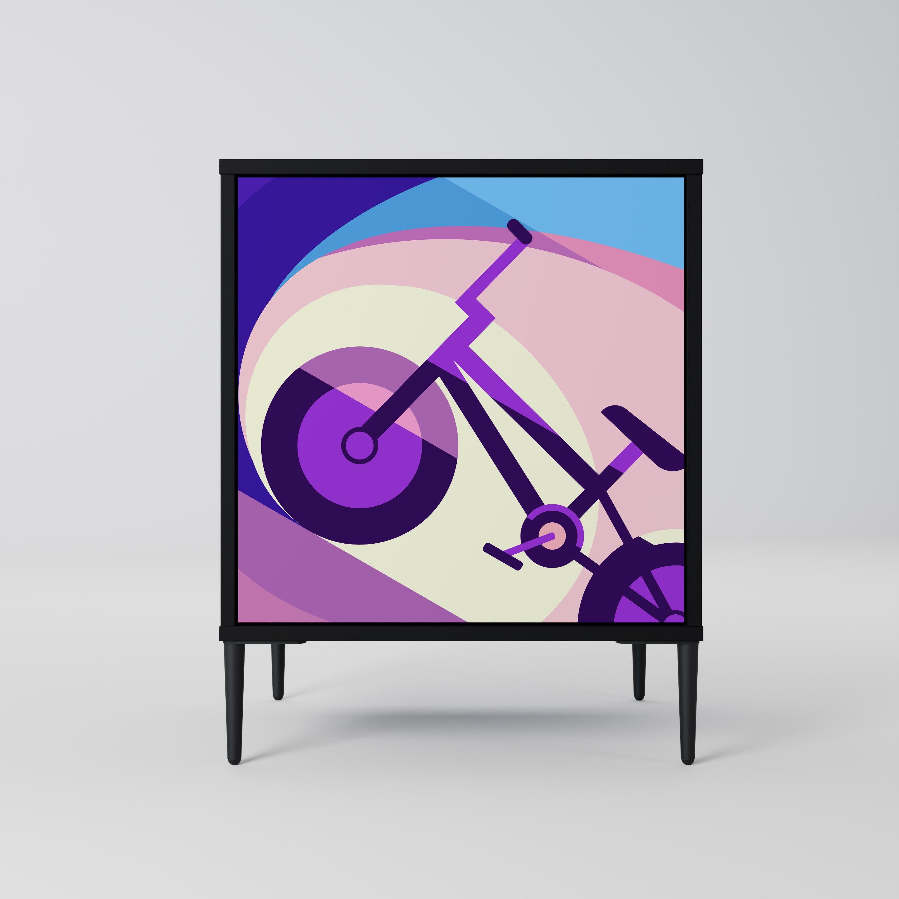 BIKE DREAMS Sideboard mit 1 Tür in Schwarz